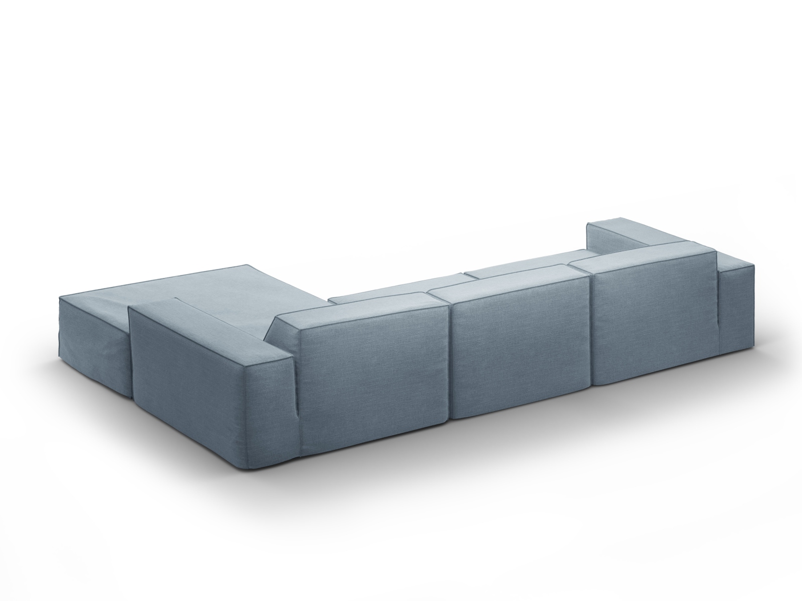 Modular Right Corner Sofa, "Jodie", 4 Seats, 284x162x77