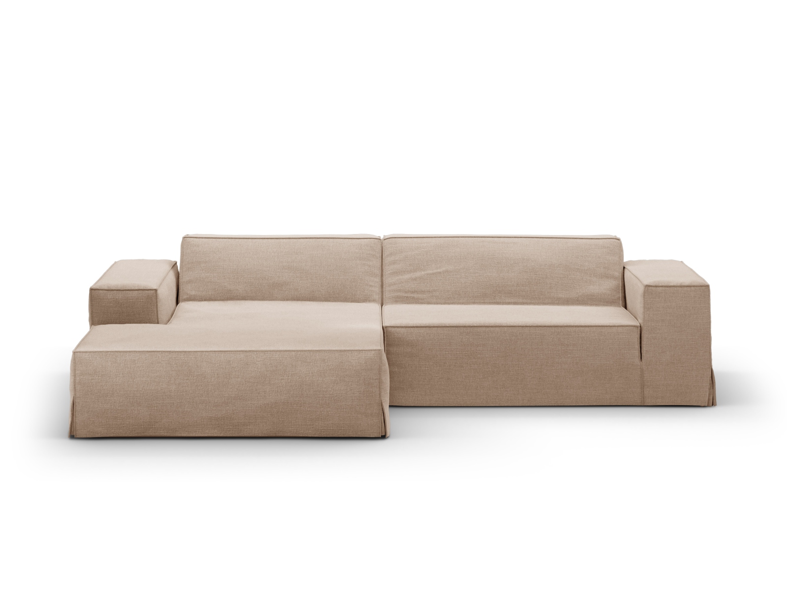 Modular Left Corner Sofa, "Jodie", 3 Seats, 224x162x77