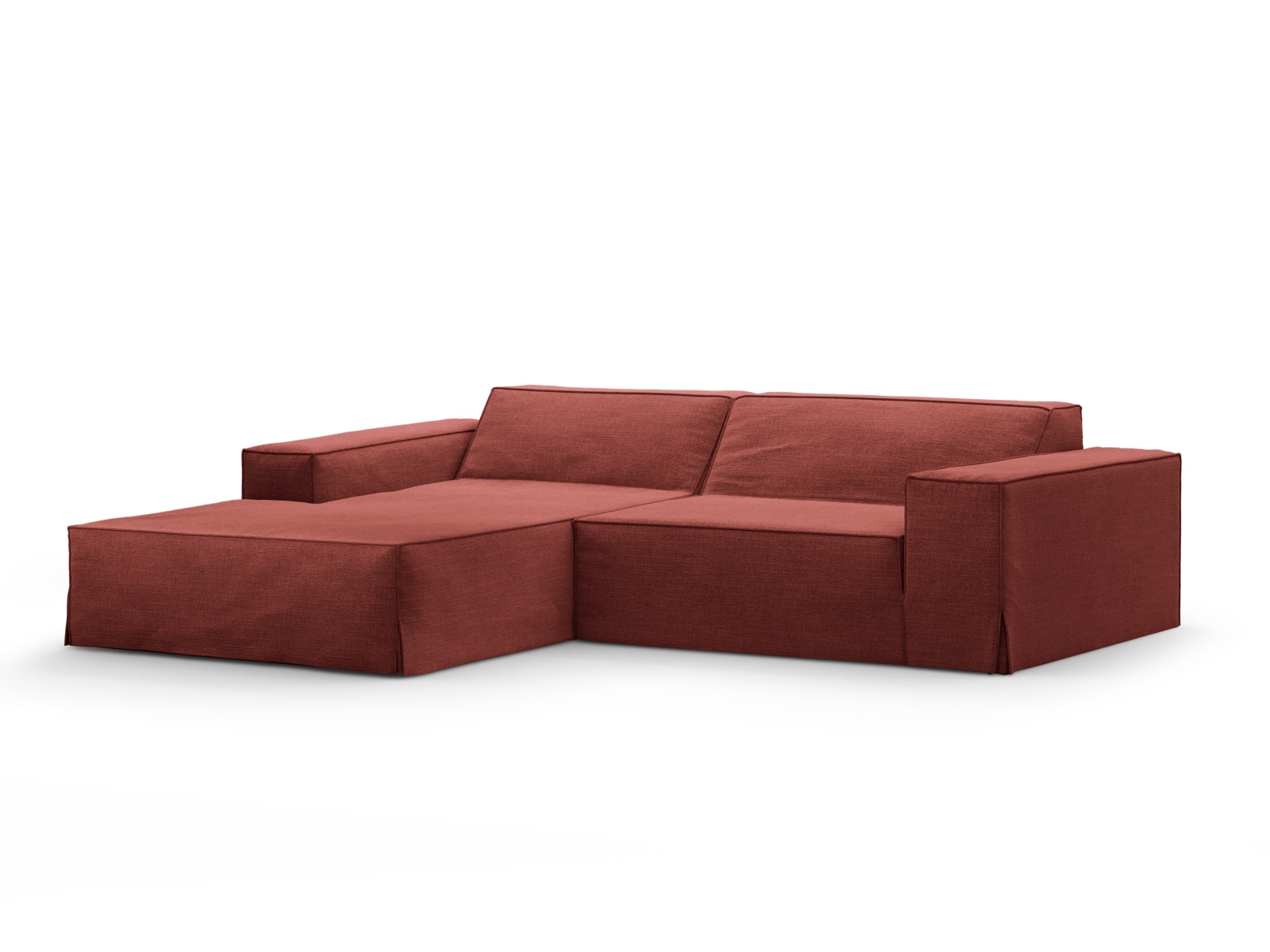 Modular Left Corner Sofa, "Jodie", 3 Seats, 224x162x77