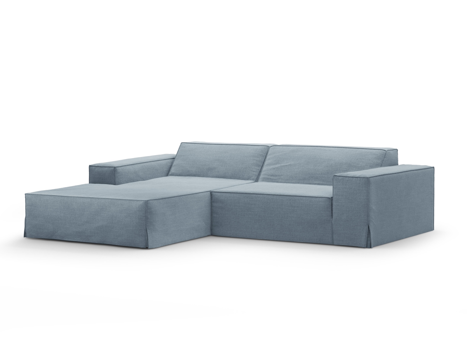 Modular Left Corner Sofa, "Jodie", 3 Seats, 224x162x77