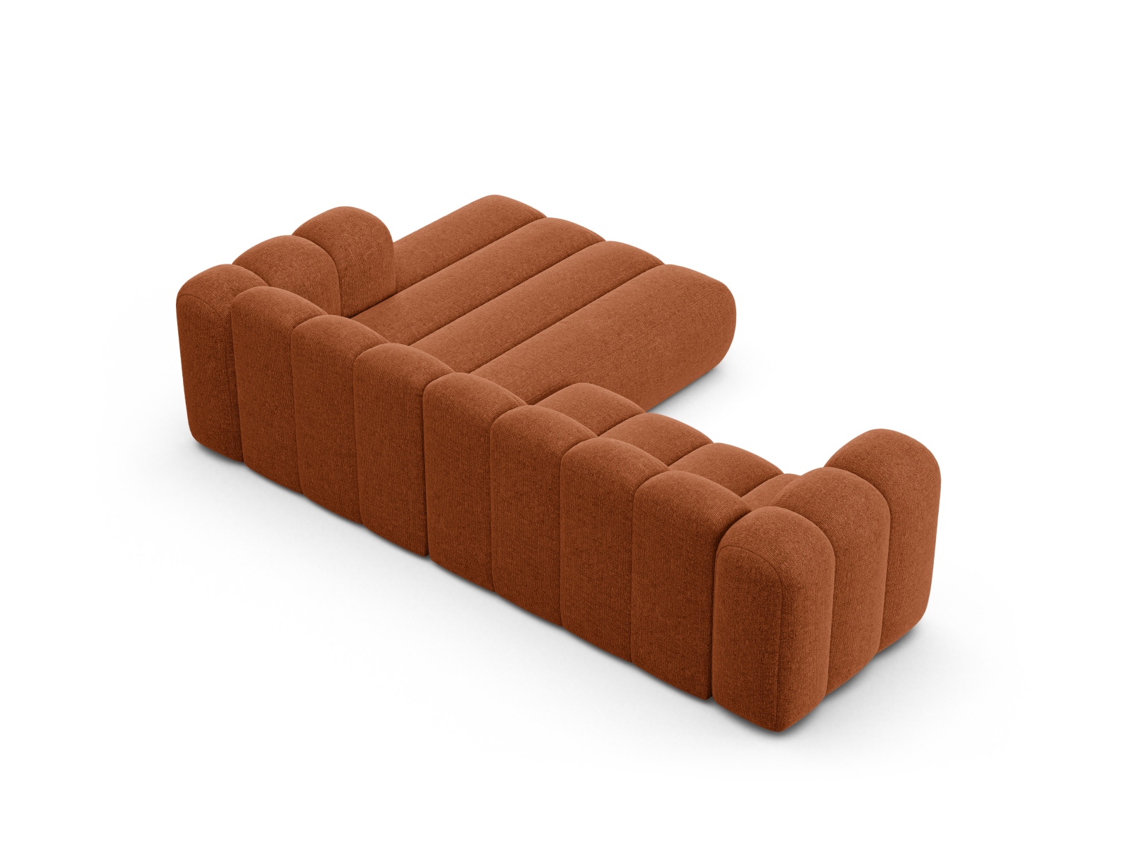 Modular Right Corner Sofa, "Lupine", 4 Seats, 260x177x70