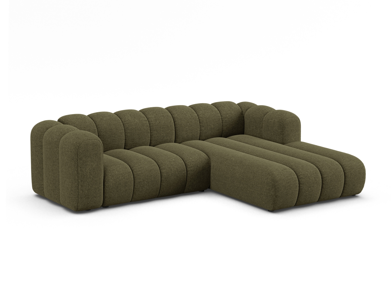 Modular Right Corner Sofa, "Lupine", 4 Seats, 260x177x70