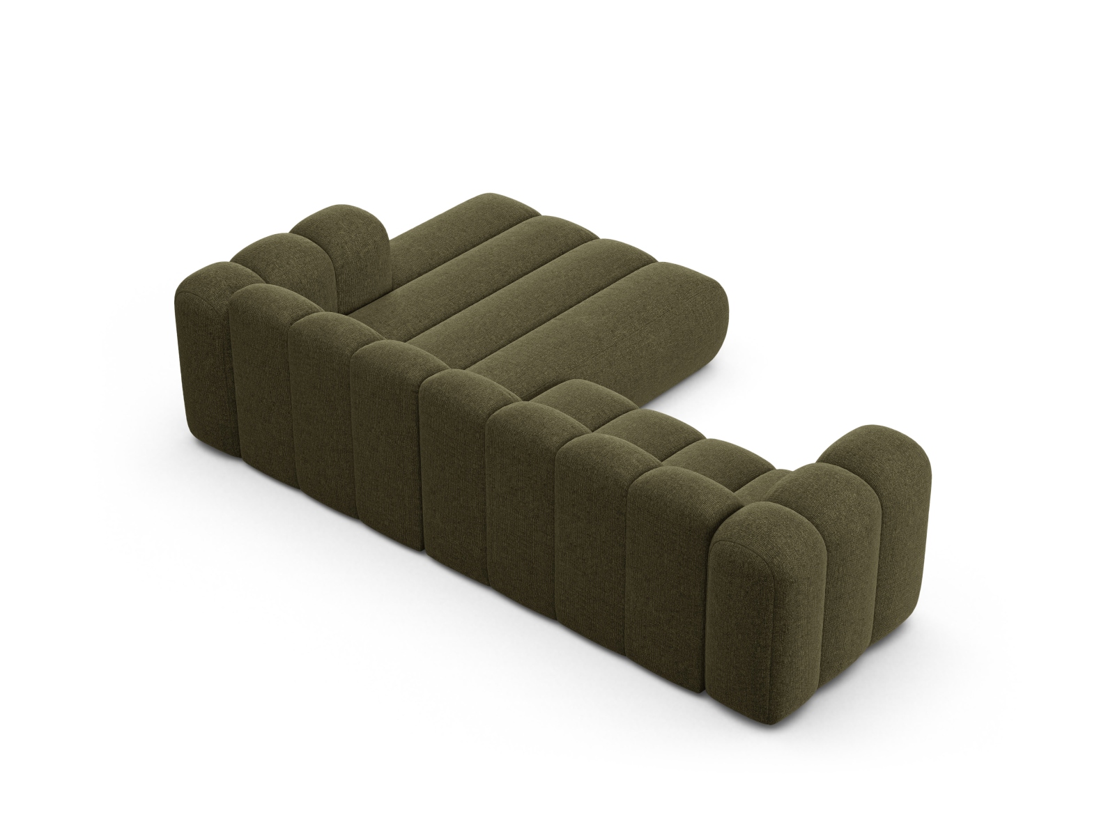 Modular Right Corner Sofa, "Lupine", 4 Seats, 260x177x70