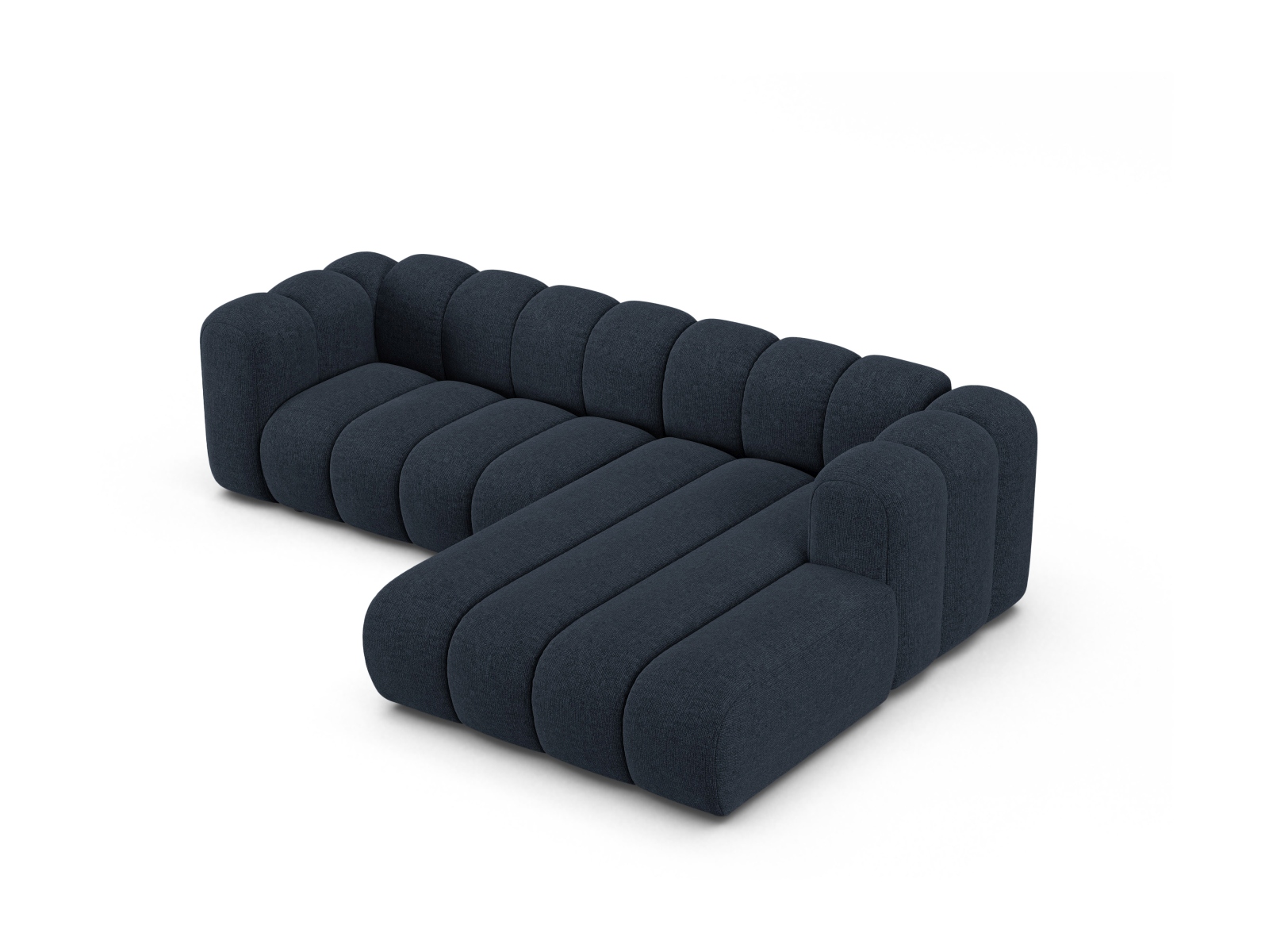 Modular Right Corner Sofa, "Lupine", 4 Seats, 260x177x70