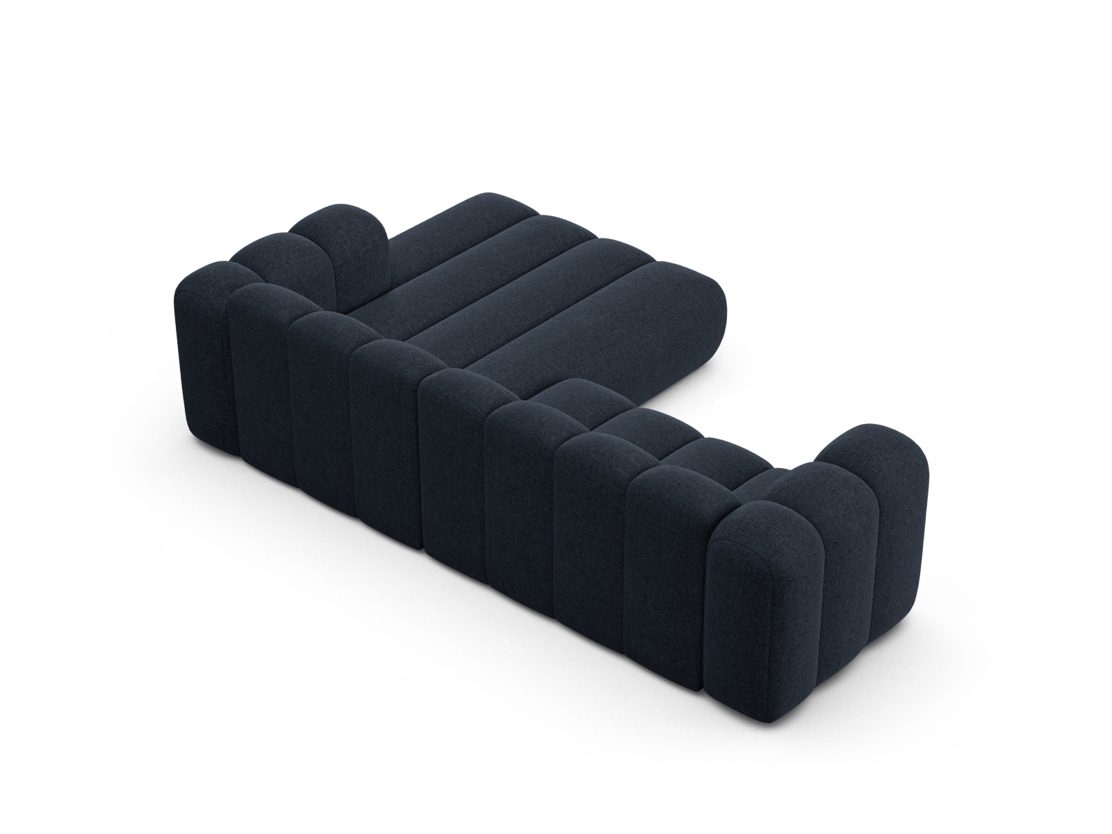Modular Right Corner Sofa, "Lupine", 4 Seats, 260x177x70
