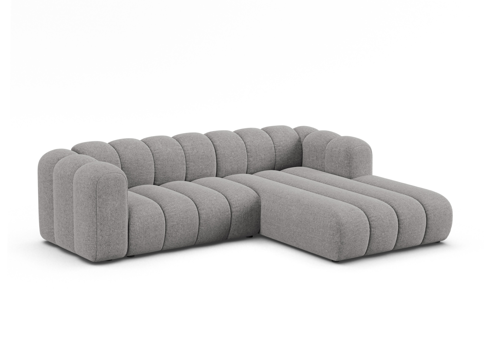 Modular Right Corner Sofa, "Lupine", 4 Seats, 260x177x70