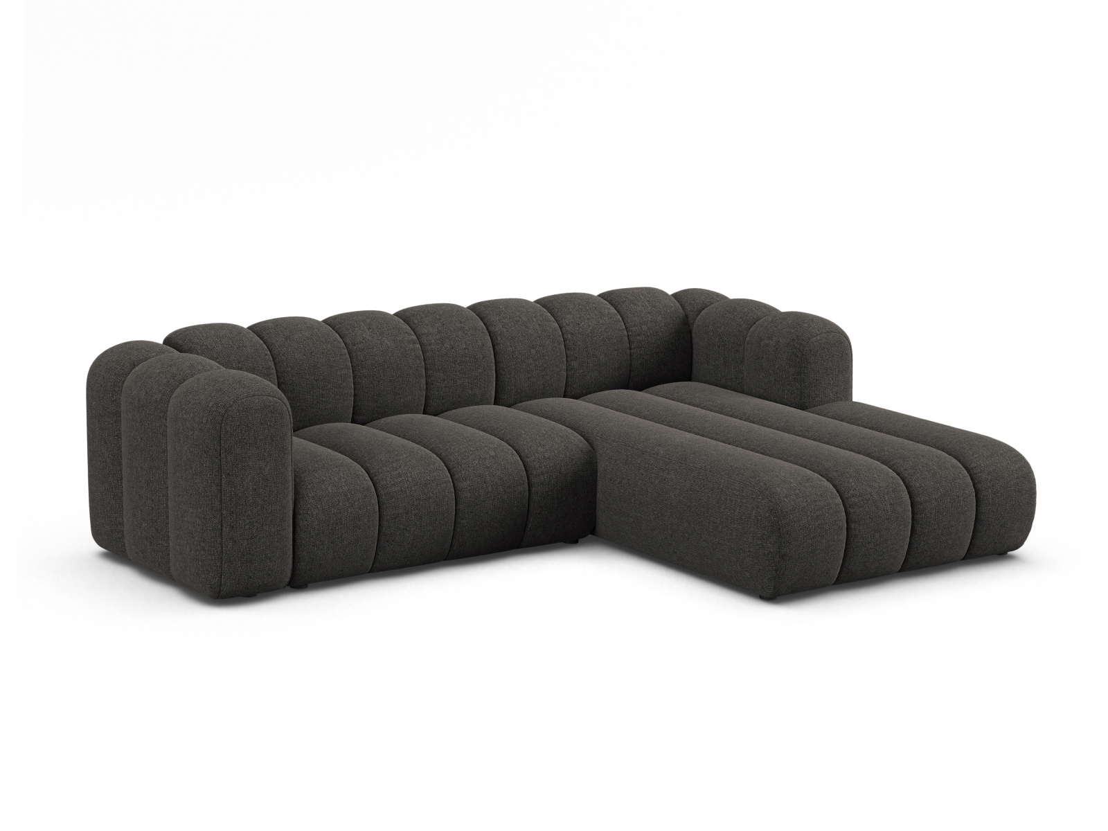 Modular Right Corner Sofa, "Lupine", 4 Seats, 260x177x70