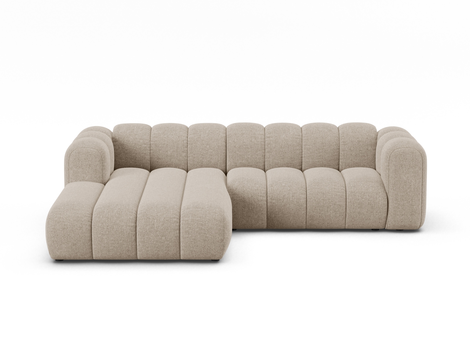 Modular Left Corner Sofa, "Lupine", 4 Seats, 260x177x70