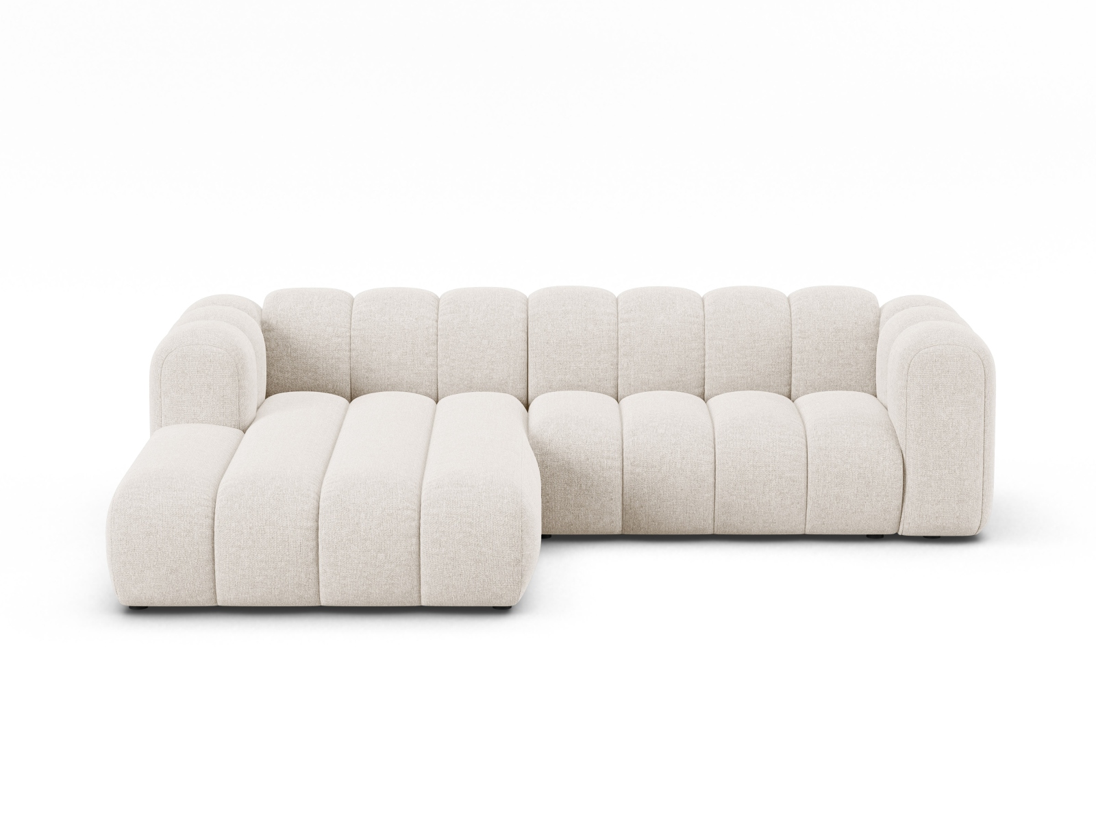 Modular Left Corner Sofa, "Lupine", 4 Seats, 260x177x70