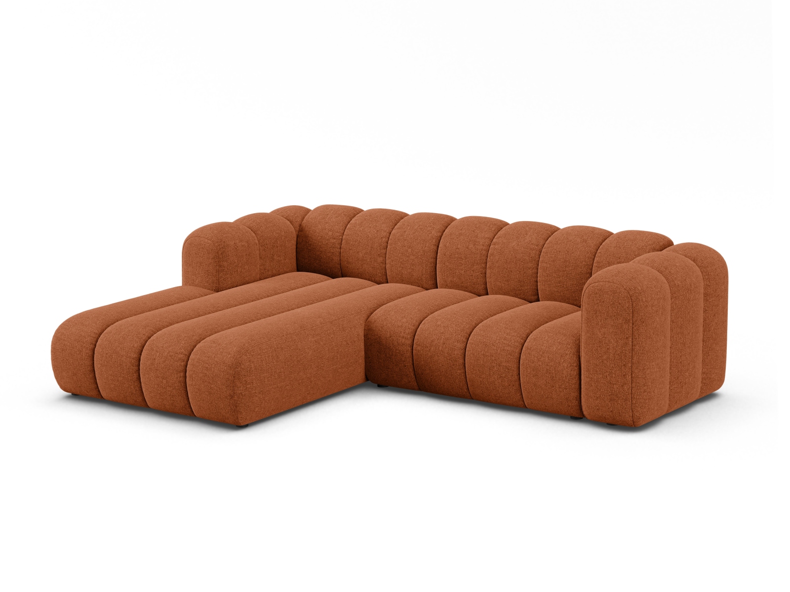 Modular Left Corner Sofa, "Lupine", 4 Seats, 260x177x70