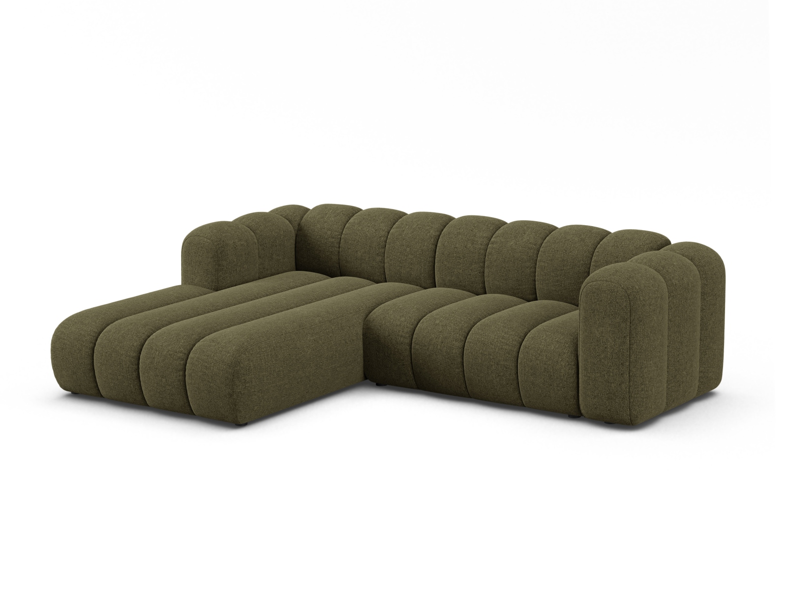 Modular Left Corner Sofa, "Lupine", 4 Seats, 260x177x70