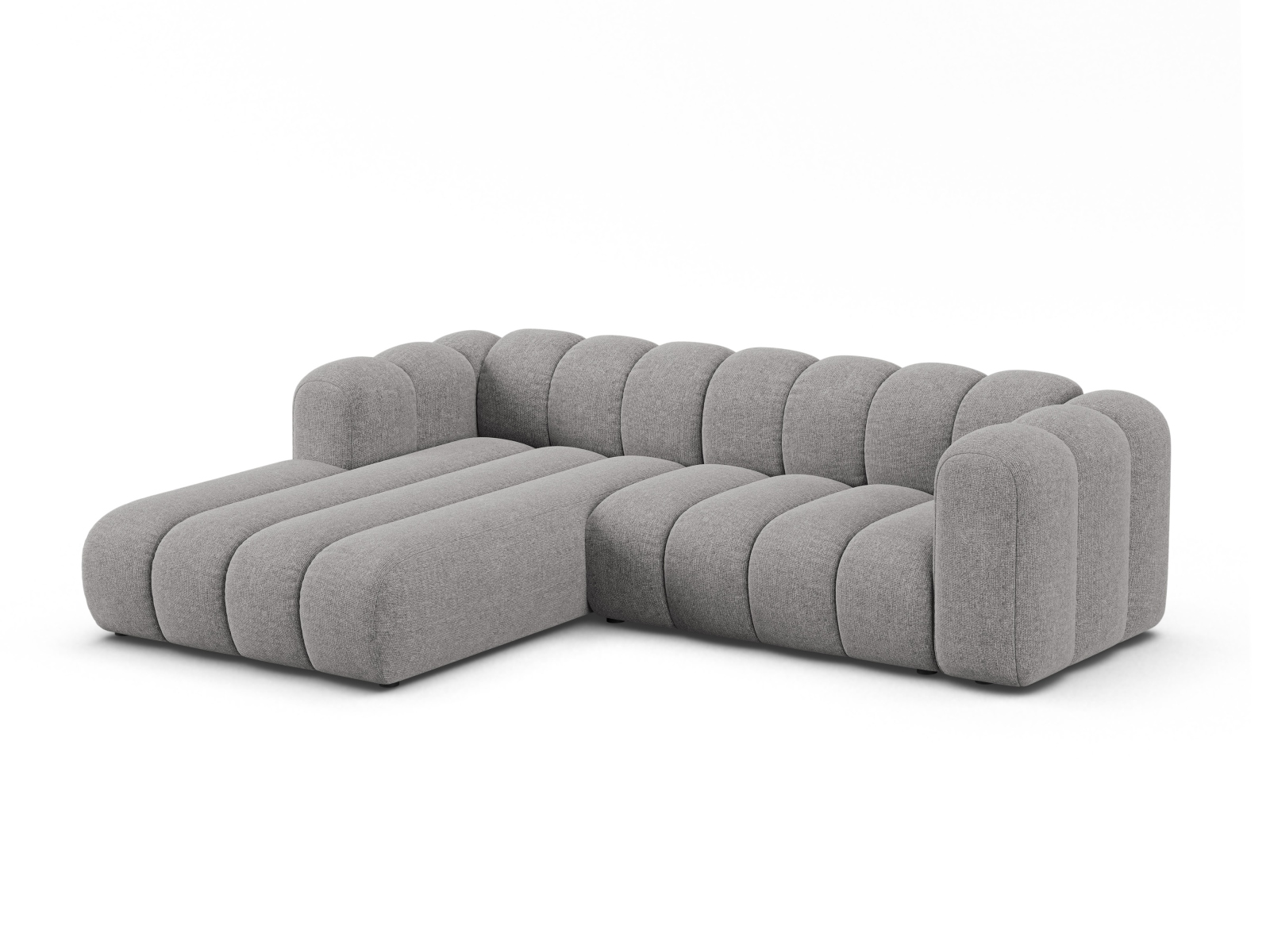 Modular Left Corner Sofa, "Lupine", 4 Seats, 260x177x70