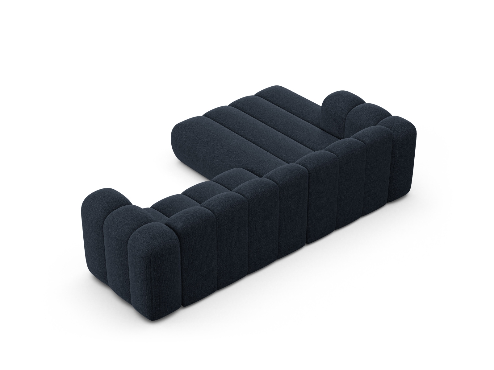 Modular Left Corner Sofa, "Lupine", 4 Seats, 260x177x70