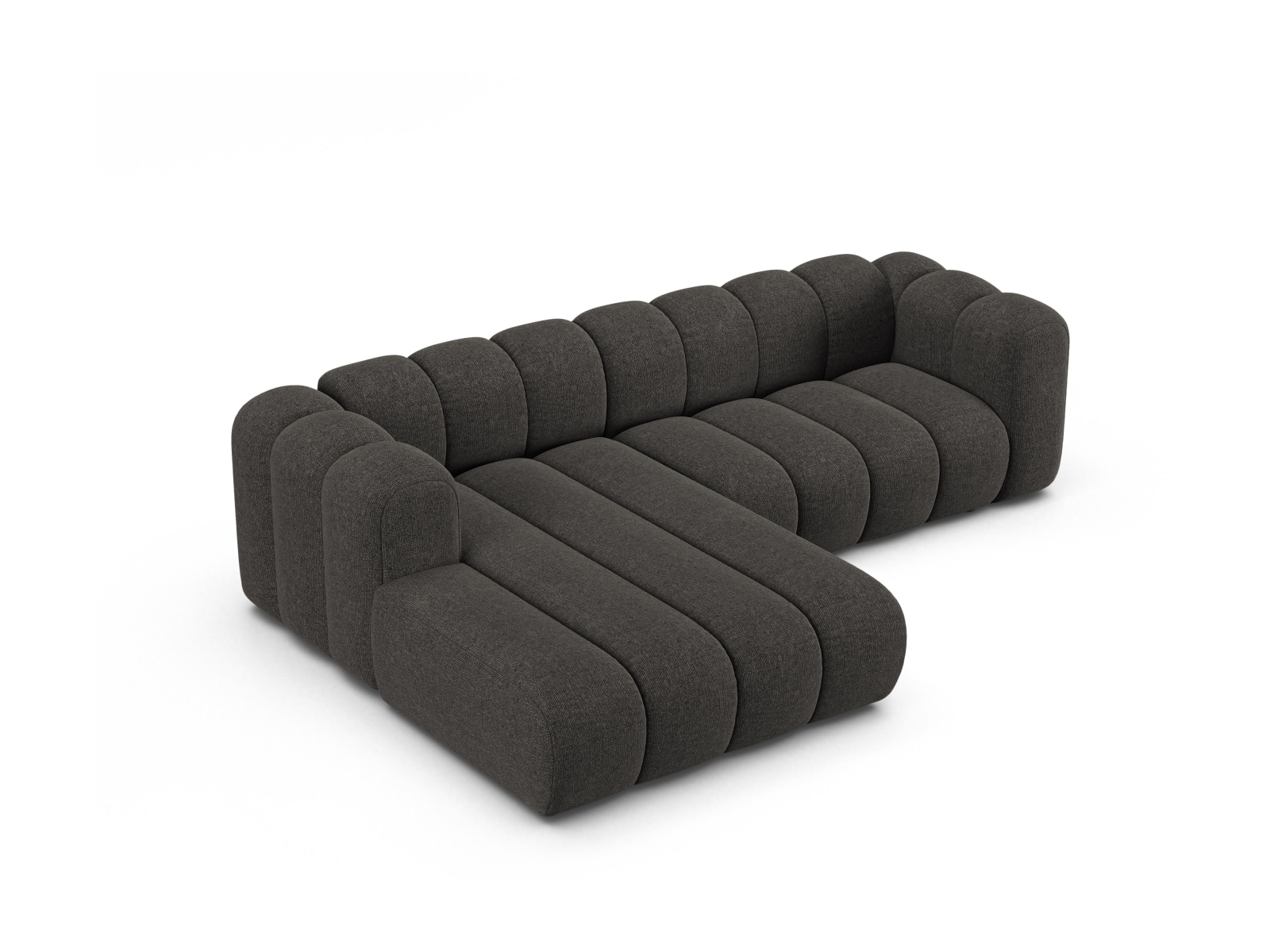 Modular Left Corner Sofa, "Lupine", 4 Seats, 260x177x70