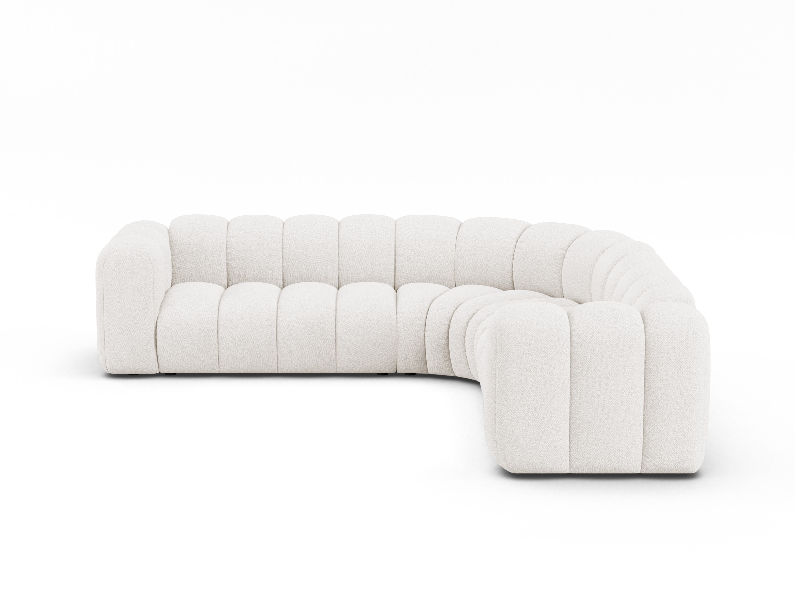 Modular Symmetrical Corner Sofa, "Lupine", 6 Seats, 280x280x70