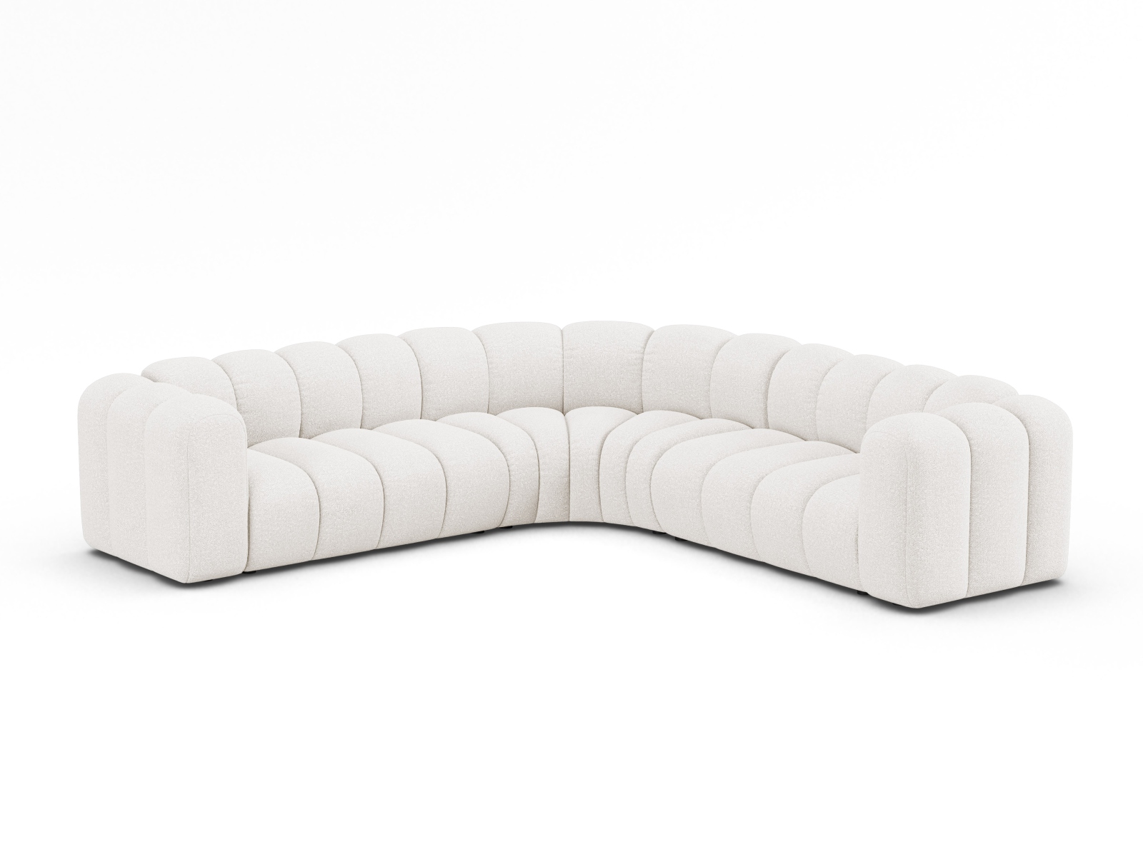 Modular Symmetrical Corner Sofa, "Lupine", 6 Seats, 280x280x70