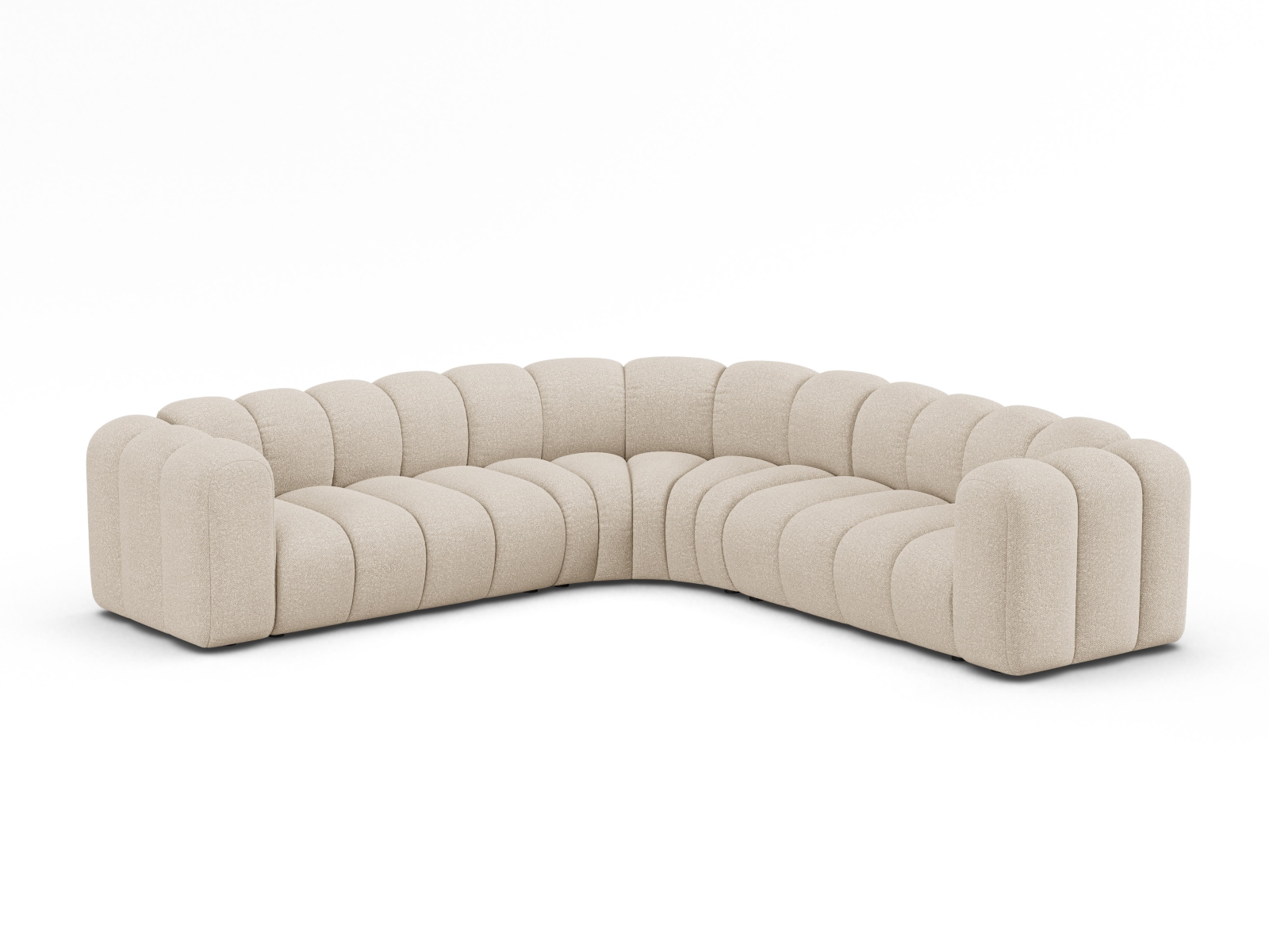 Modular Symmetrical Corner Sofa, "Lupine", 6 Seats, 280x280x70