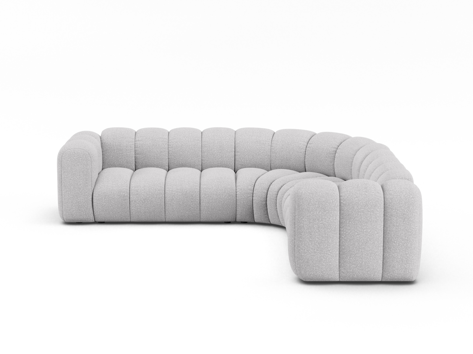 Modular Symmetrical Corner Sofa, "Lupine", 6 Seats, 280x280x70