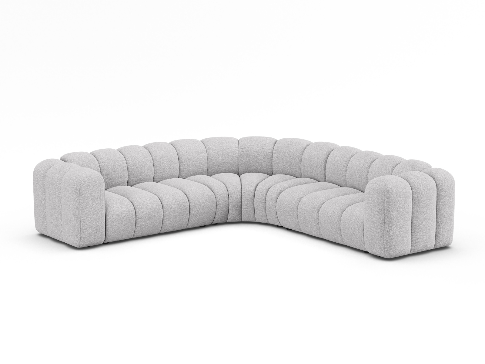 Modular Symmetrical Corner Sofa, "Lupine", 6 Seats, 280x280x70
