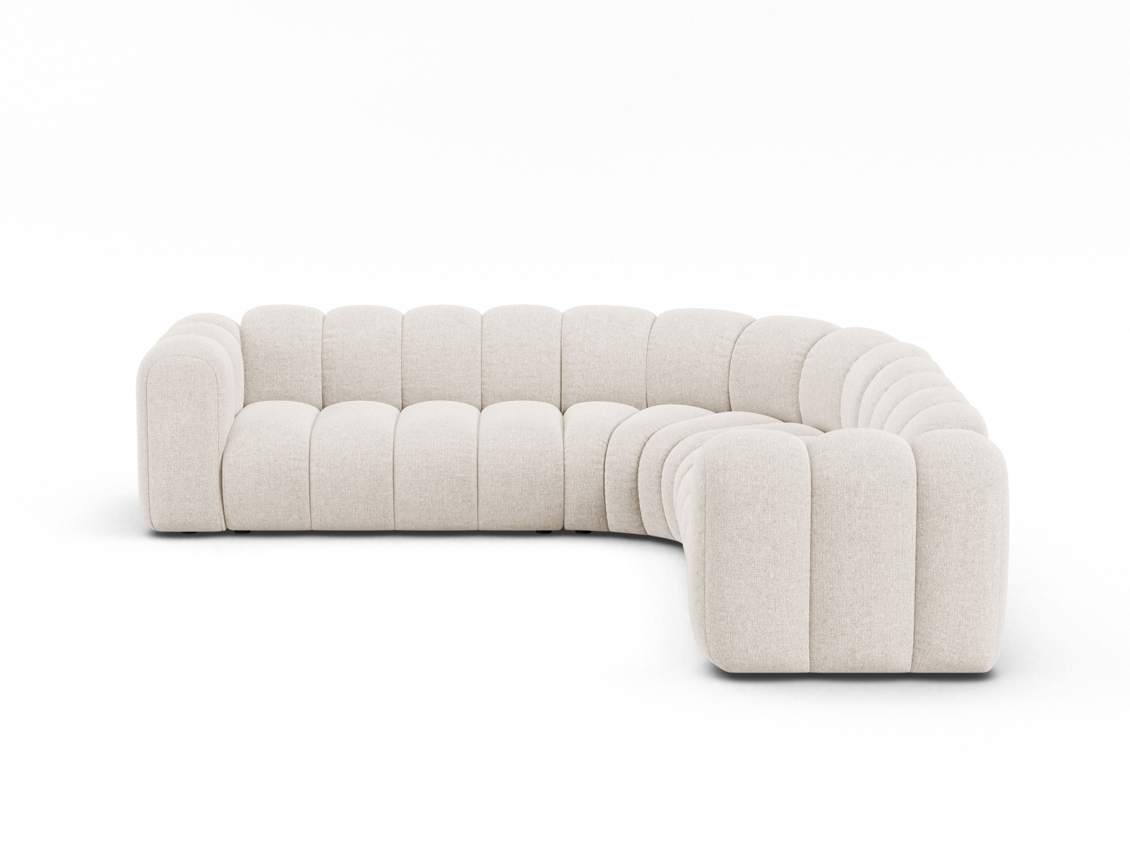 Modular Symmetrical Corner Sofa, "Lupine", 6 Seats, 280x280x70