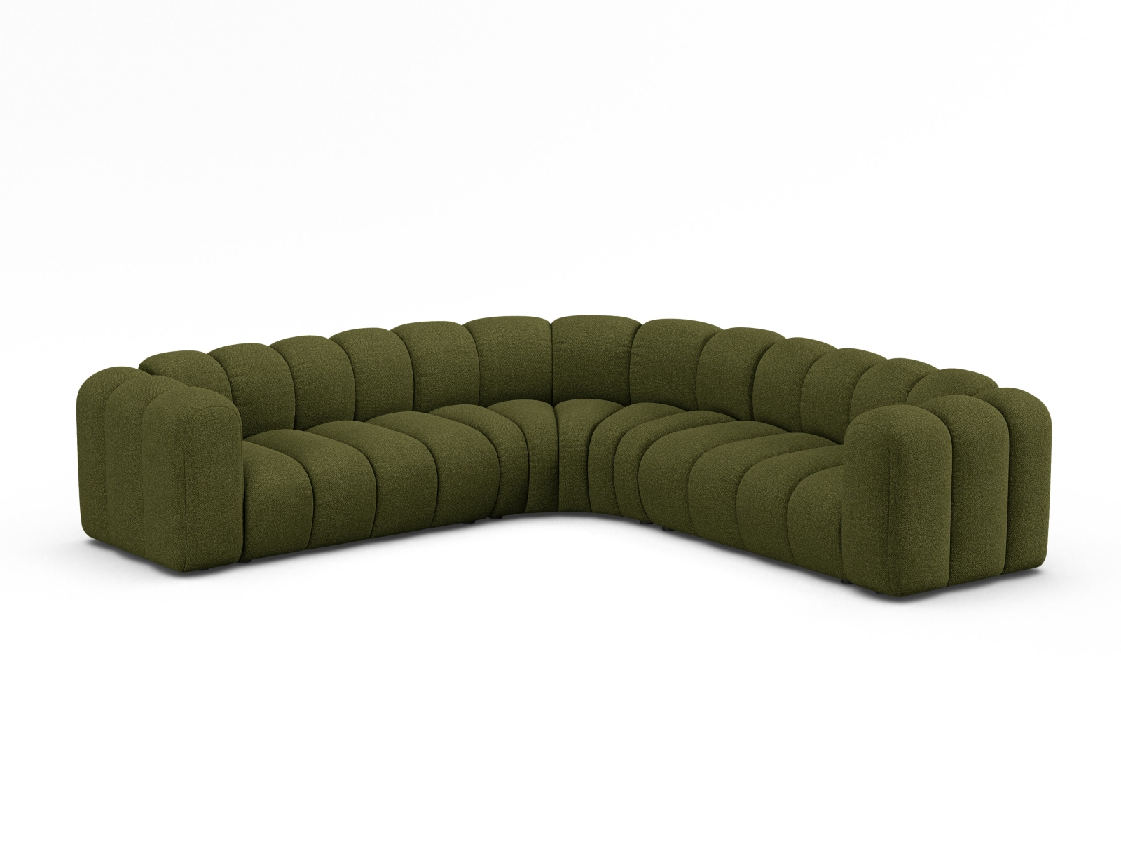 Modular Symmetrical Corner Sofa, "Lupine", 6 Seats, 280x280x70