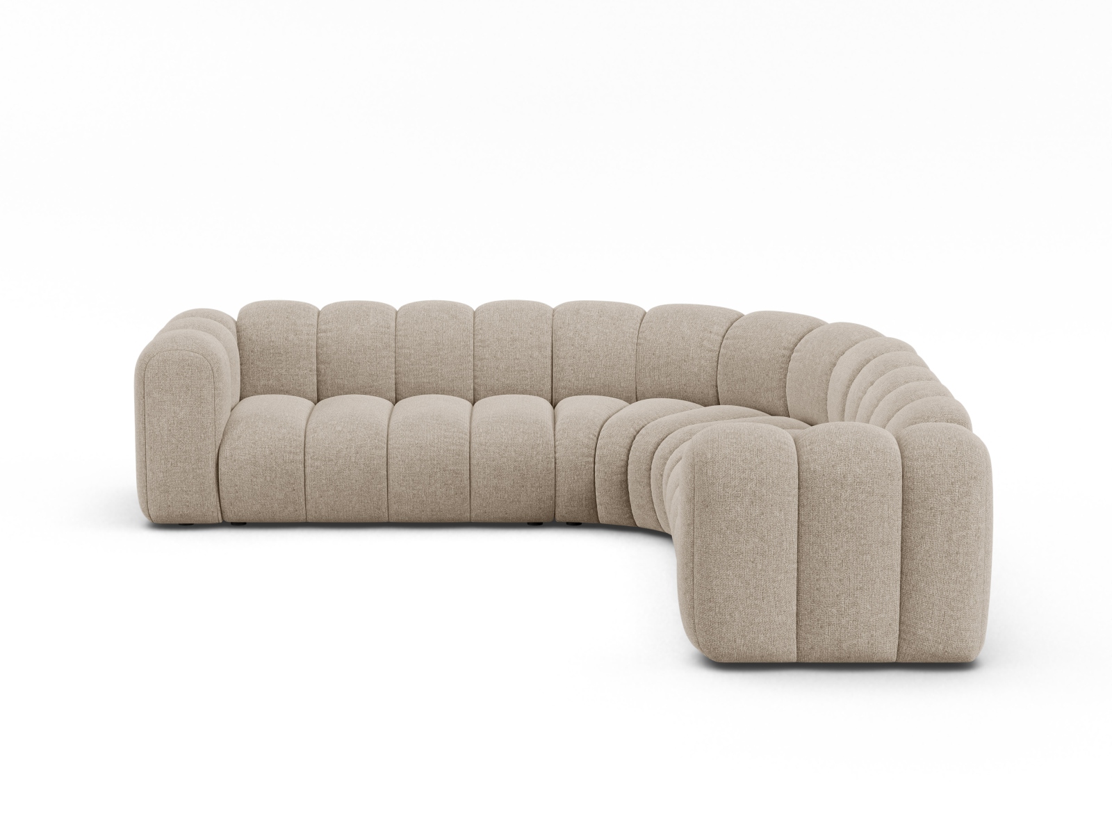 Modular Symmetrical Corner Sofa, "Lupine", 6 Seats, 280x280x70