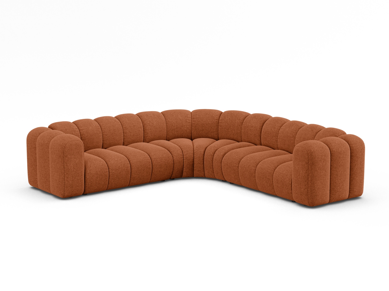 Modular Symmetrical Corner Sofa, "Lupine", 6 Seats, 280x280x70
