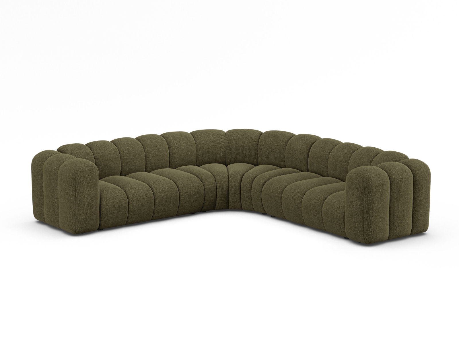 Modular Symmetrical Corner Sofa, "Lupine", 6 Seats, 280x280x70
