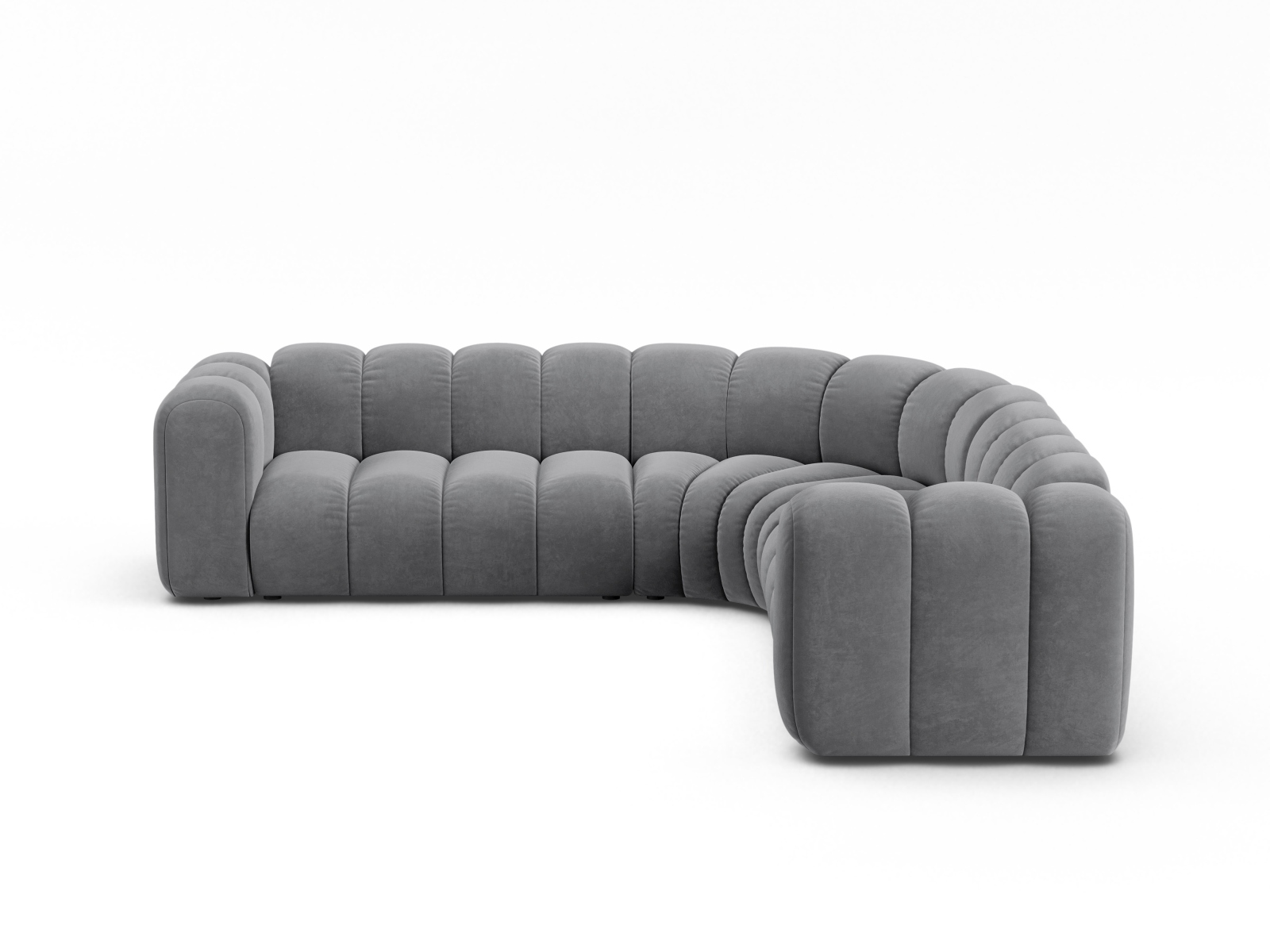 Modular Symmetrical Corner Sofa, "Lupine", 6 Seats, 280x280x70