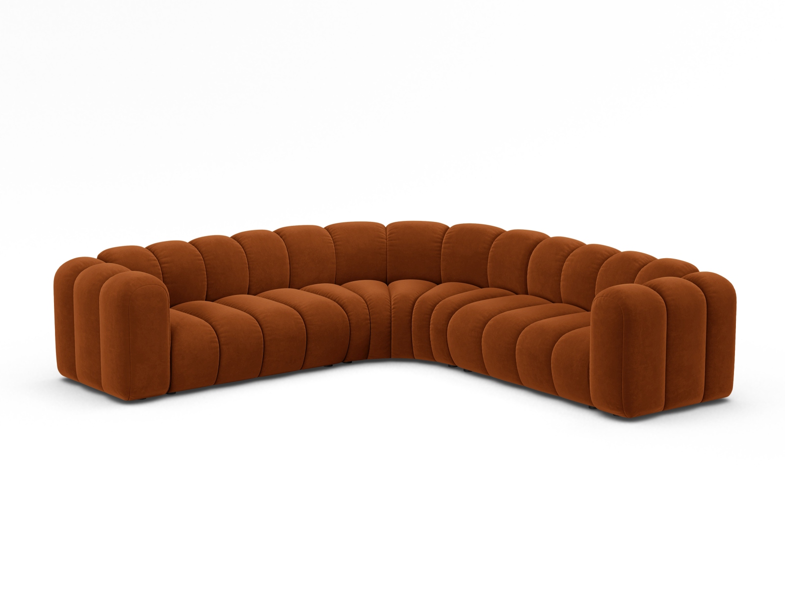 Modular Symmetrical Corner Sofa, "Lupine", 6 Seats, 280x280x70