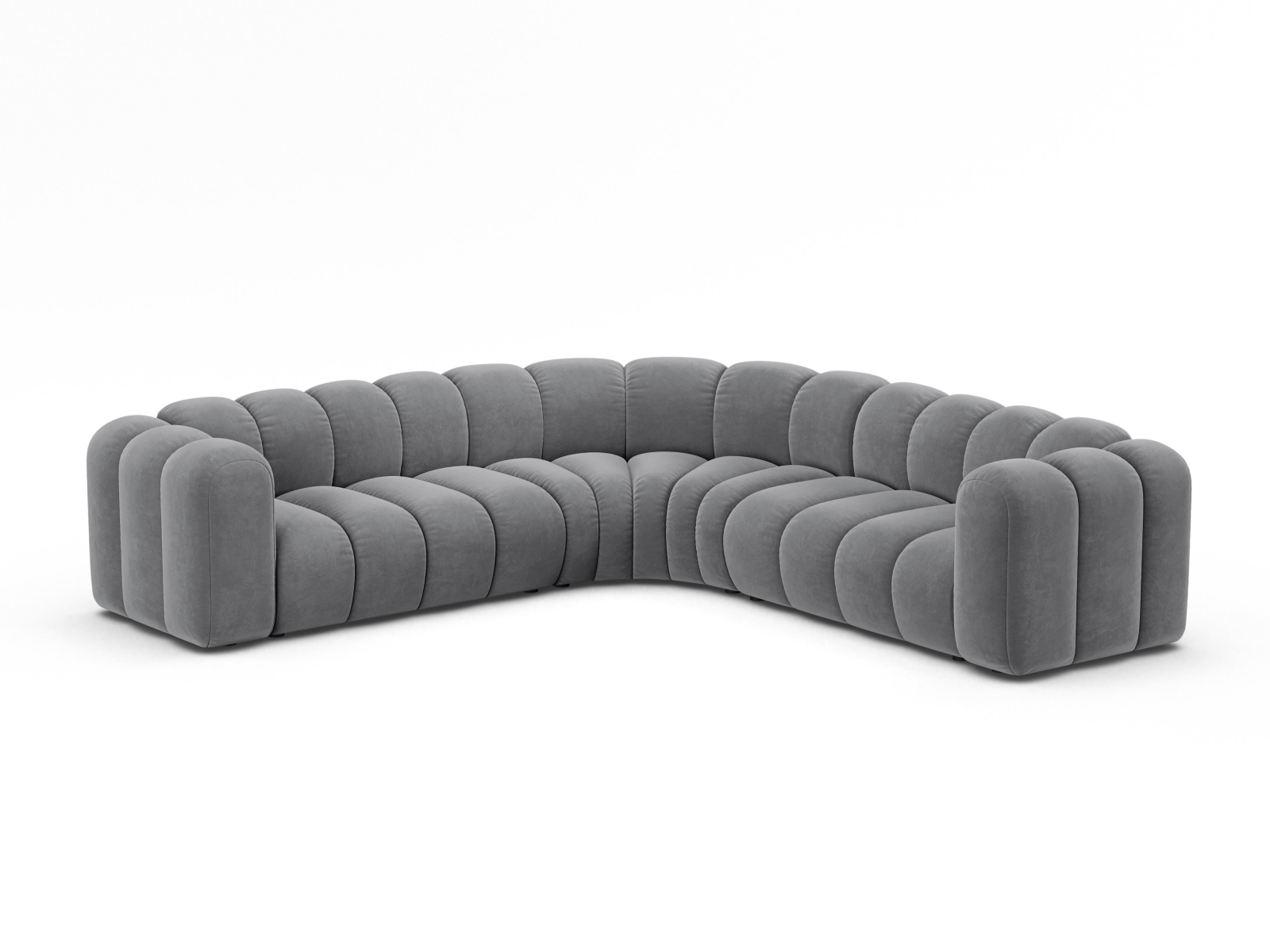 Modular Symmetrical Corner Sofa, "Lupine", 6 Seats, 280x280x70