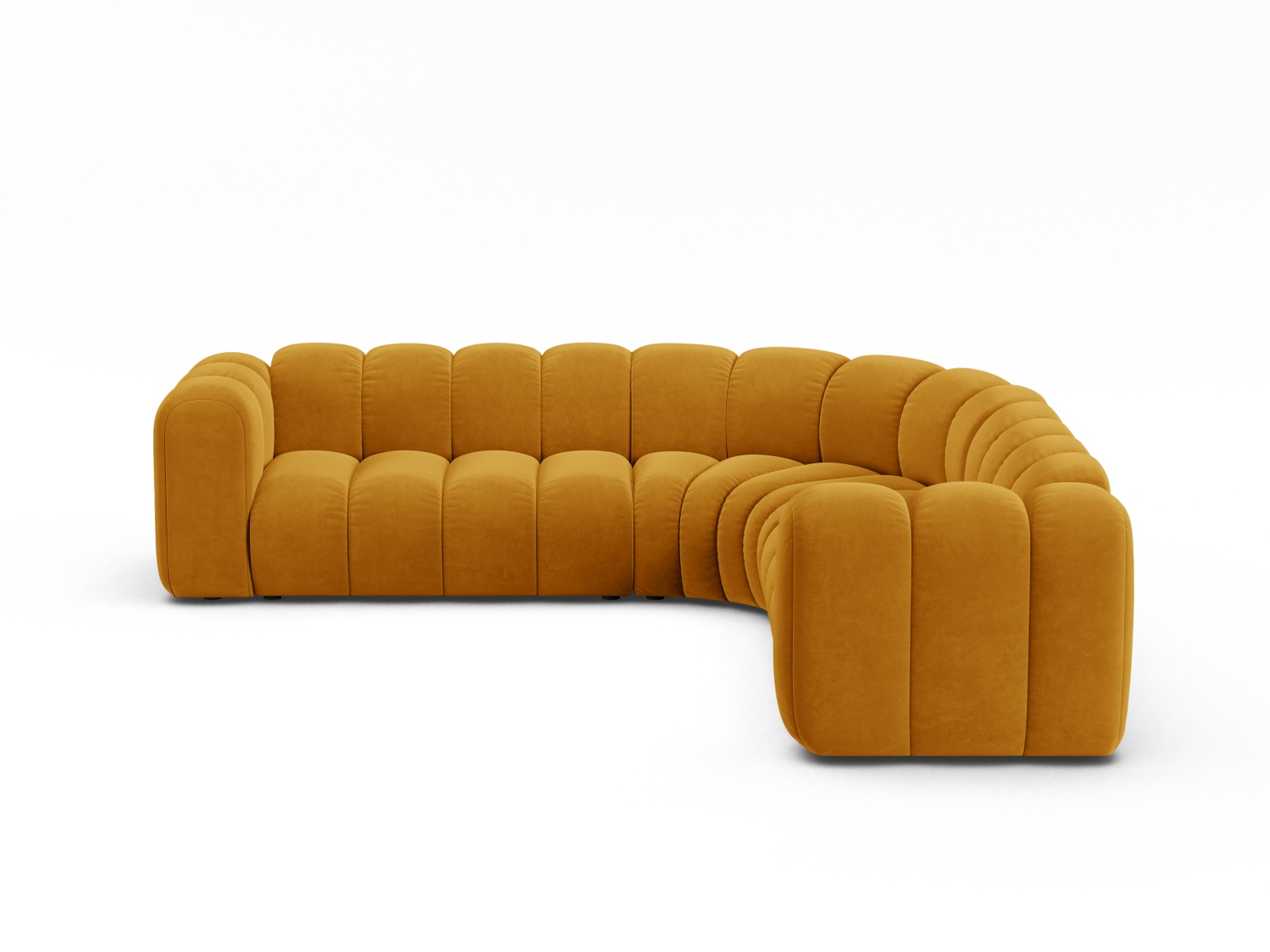 Modular Symmetrical Corner Sofa, "Lupine", 6 Seats, 280x280x70