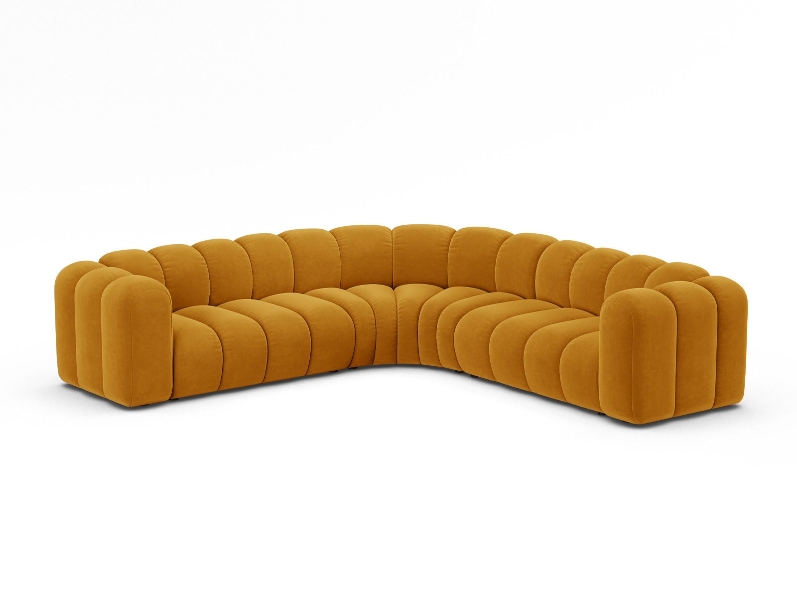 Modular Symmetrical Corner Sofa, "Lupine", 6 Seats, 280x280x70
