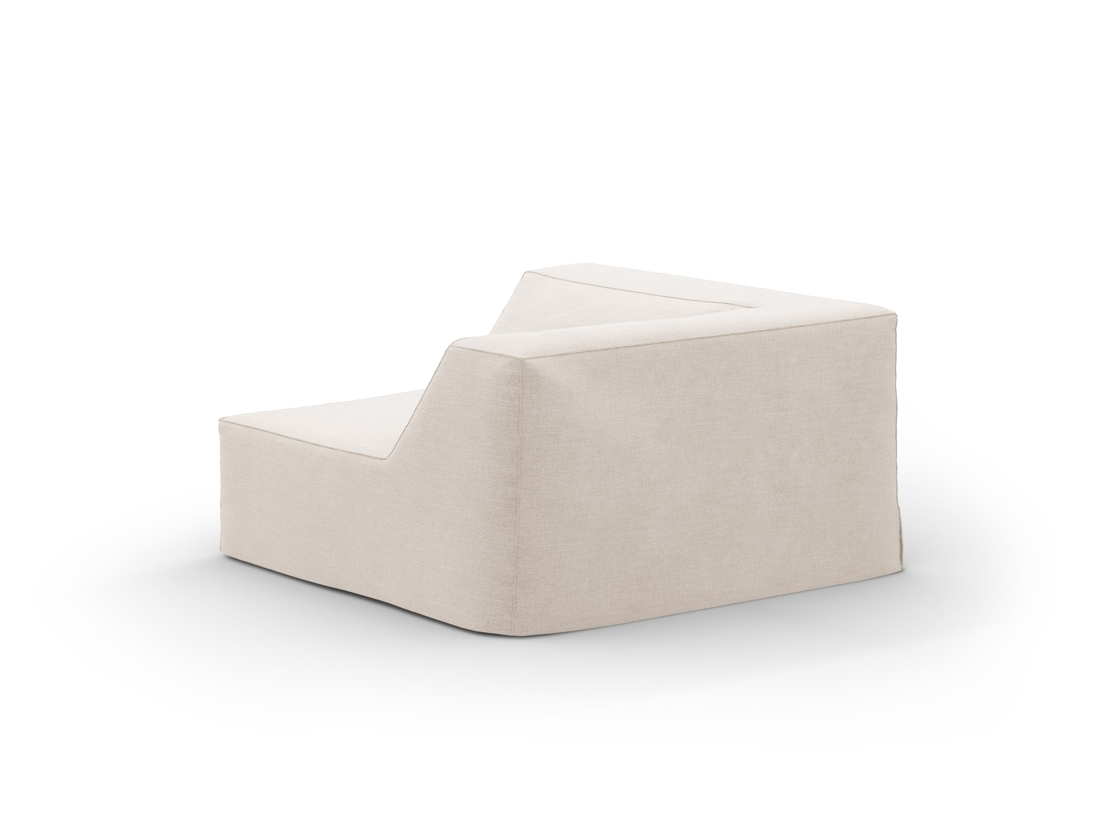 Corner Modul, "Jodie", 1 Seat, 99x99x77