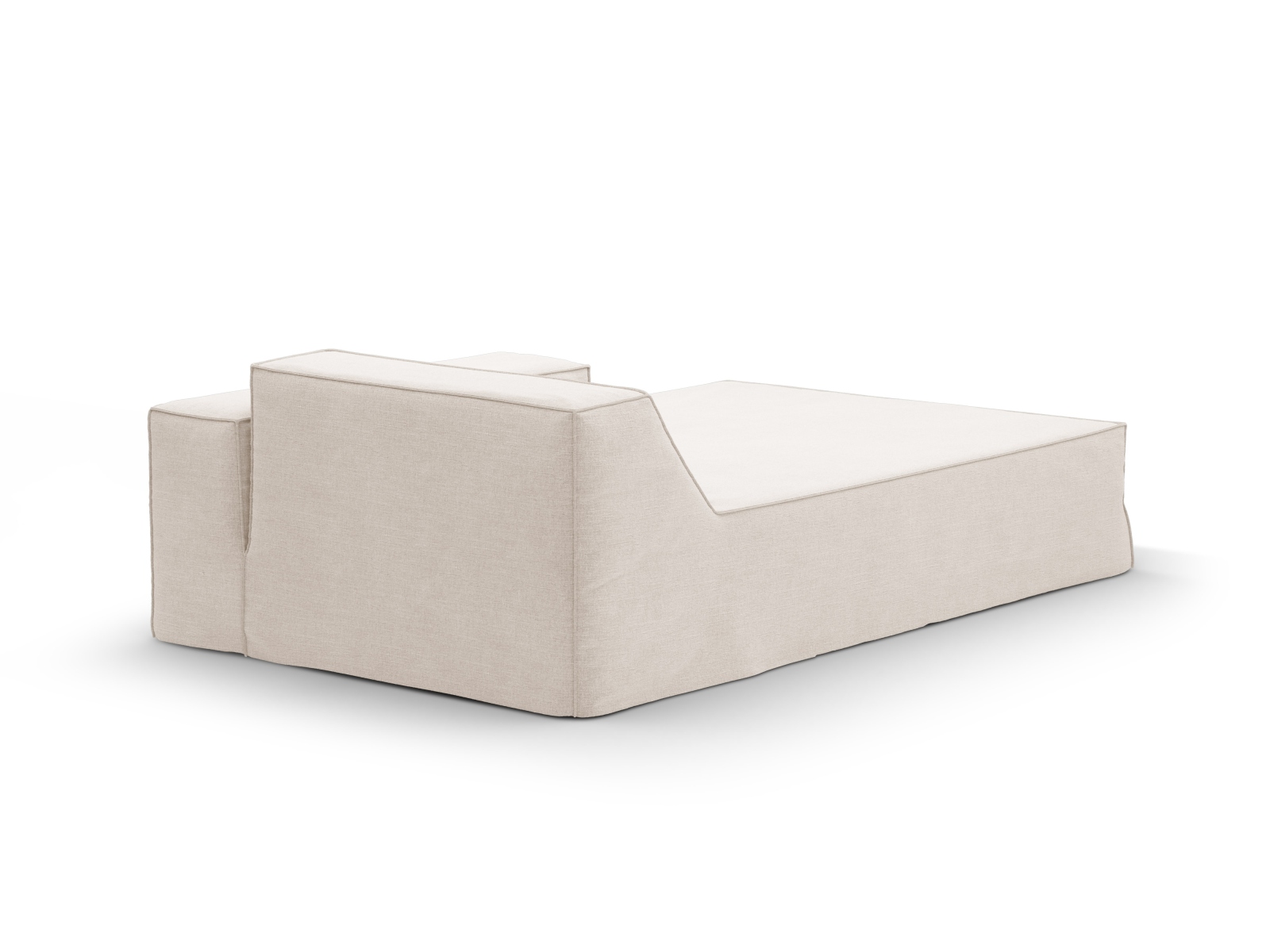 Chaise Longue Left, "Jodie", 1 Seat, 102x162x77
