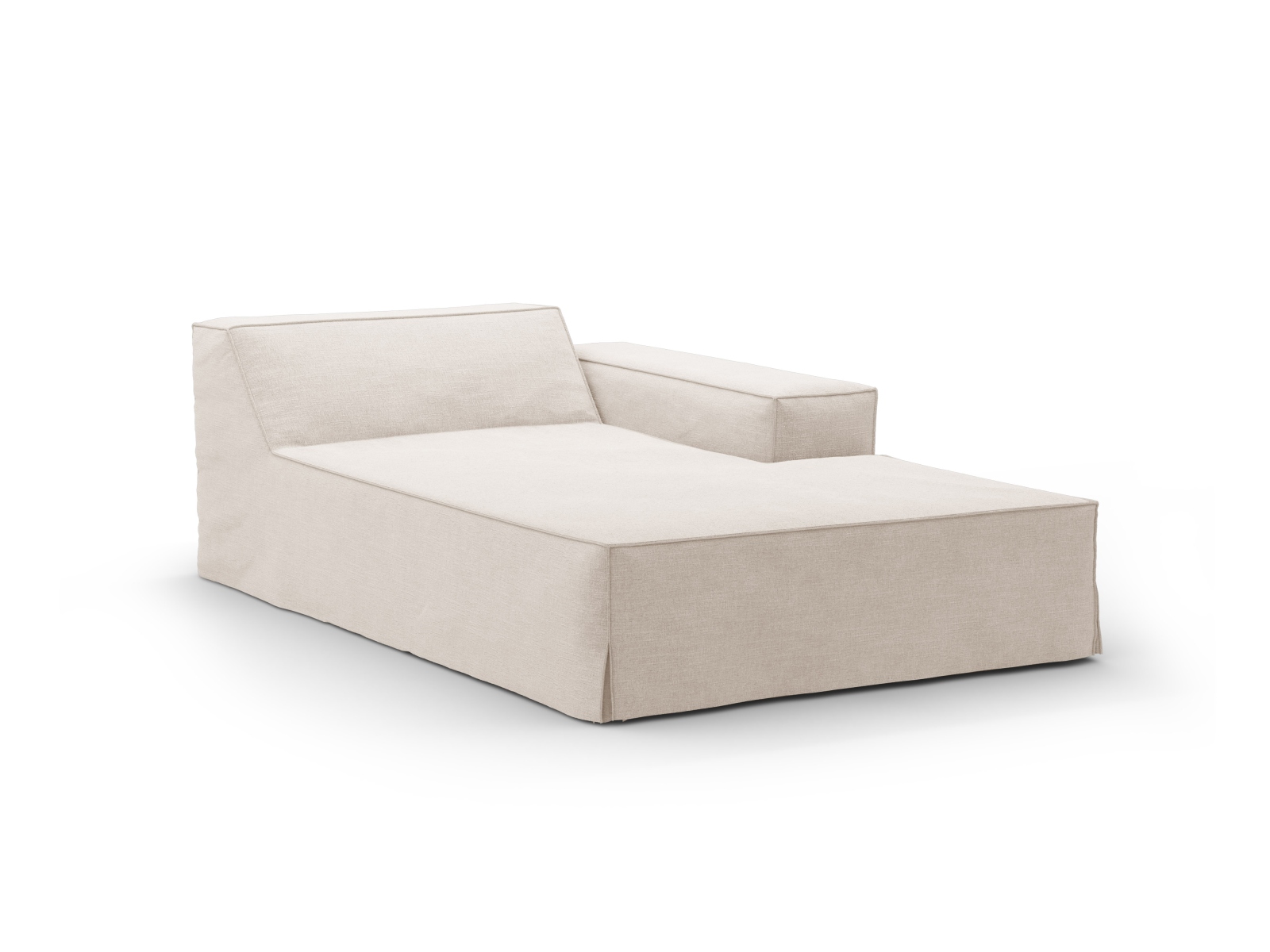 Chaise Longue Right, "Jodie", 1 Seat, 102x162x77