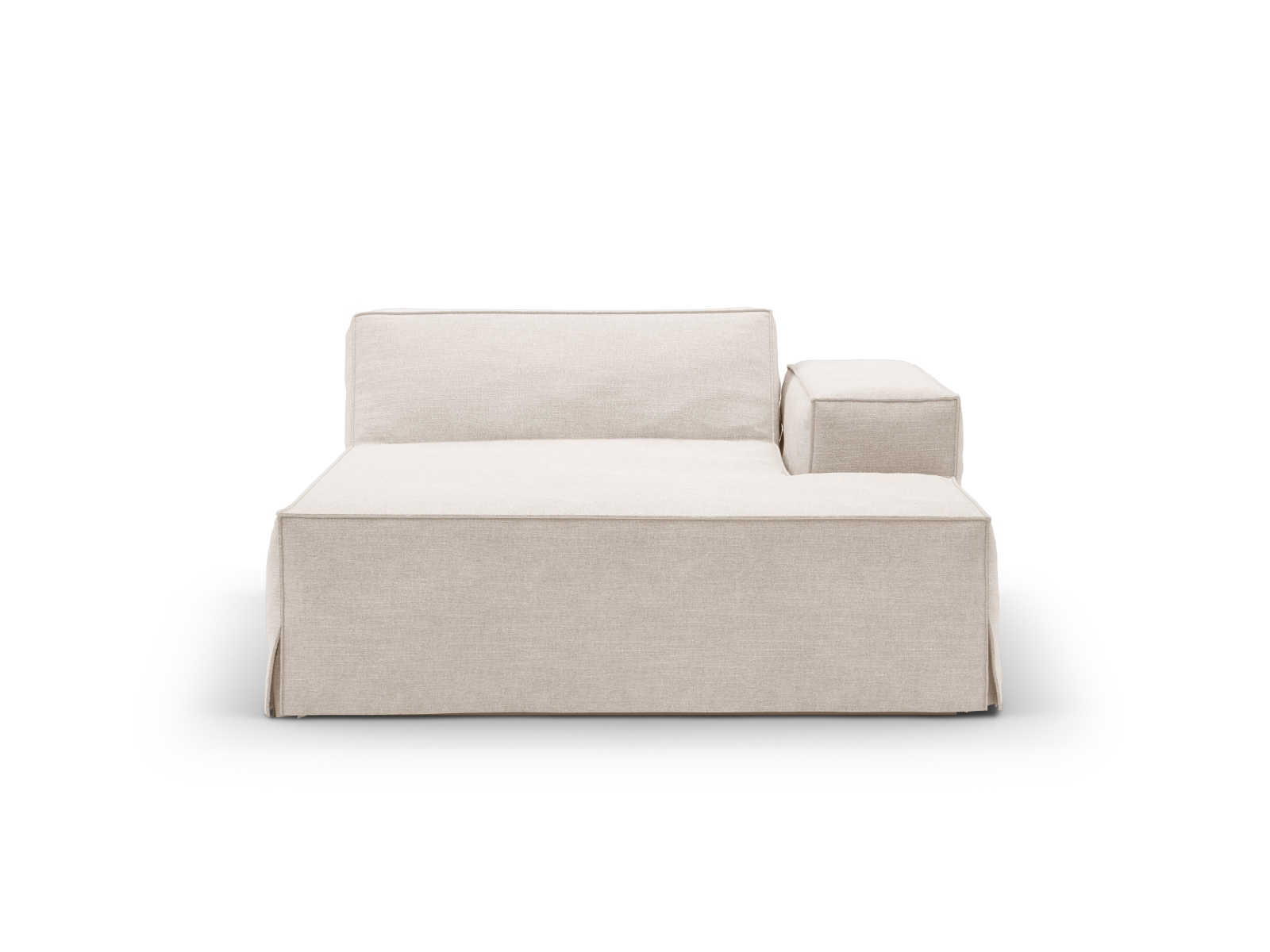 Chaise Longue Right, "Jodie", 1 Seat, 102x162x77
