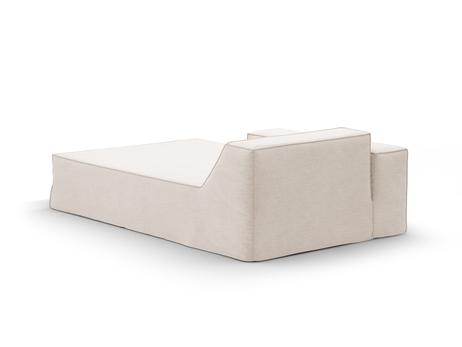 Chaise Longue Right, "Jodie", 1 Seat, 102x162x77