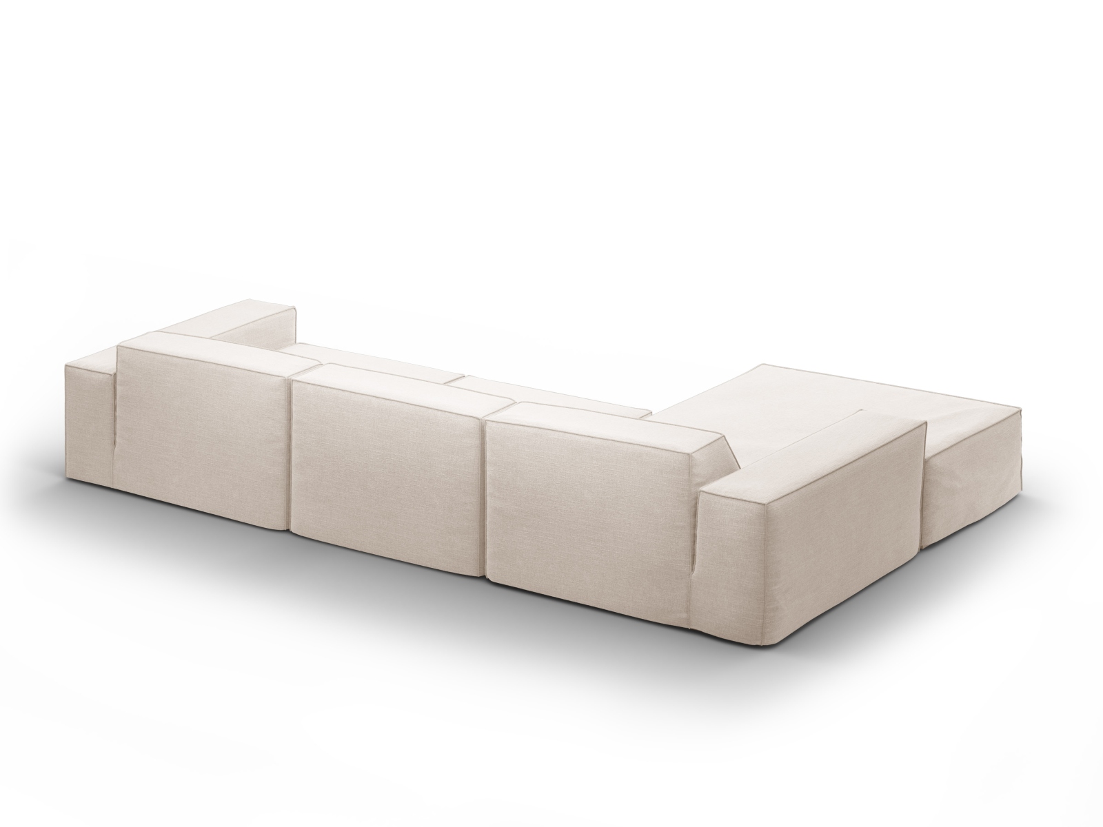 Modular Left Corner Sofa, "Jodie", 4 Seats, 284x162x77
