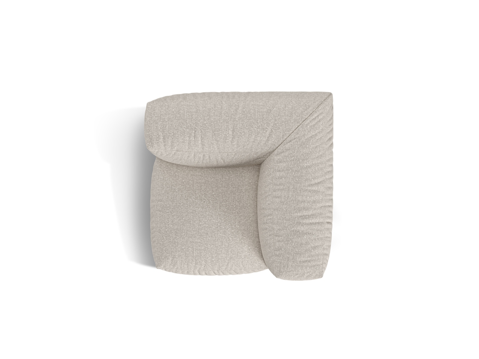 Corner Modul, "Martina", 1 Seat, 106x106x75