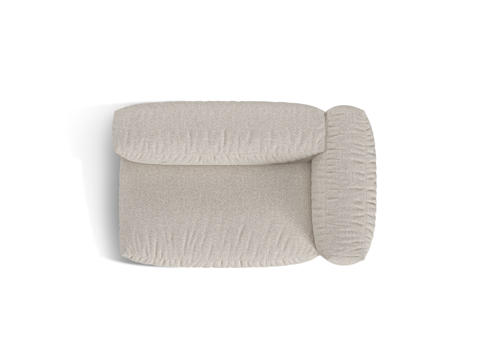 Right Double Seat, "Martina", 1 Seat, 160x106x75