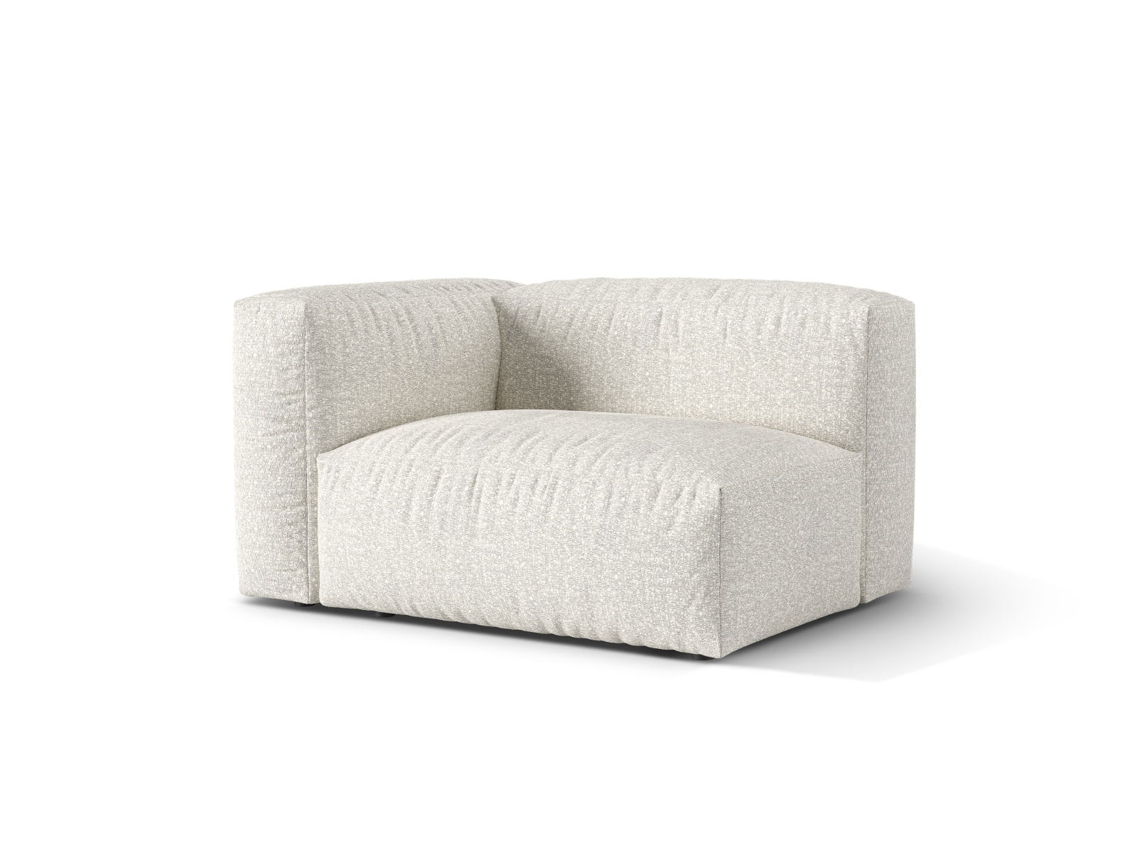 Left Wide Single Seat, "Martina", 1 Seat, 120x106x75