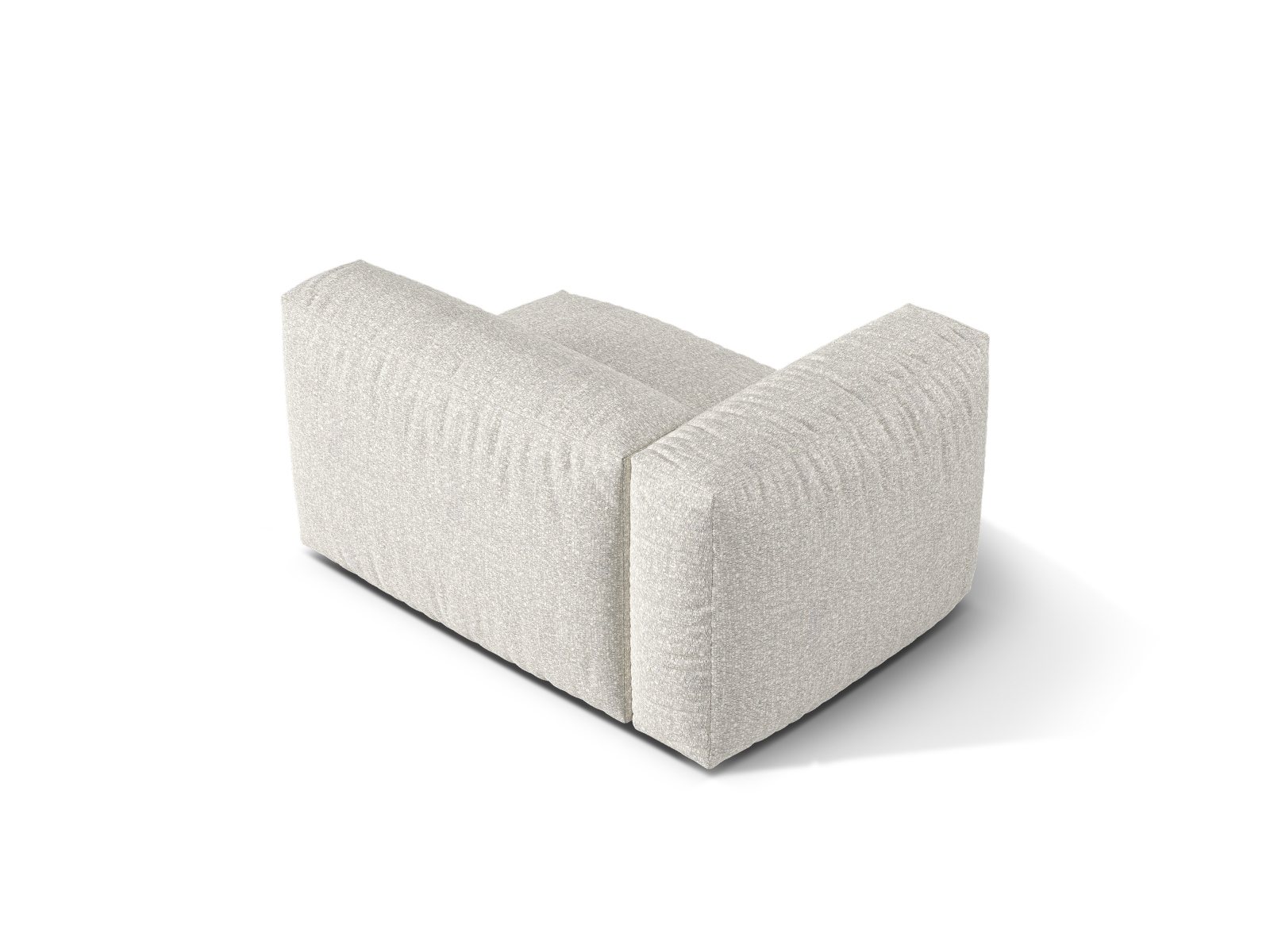 Left Wide Single Seat, "Martina", 1 Seat, 120x106x75