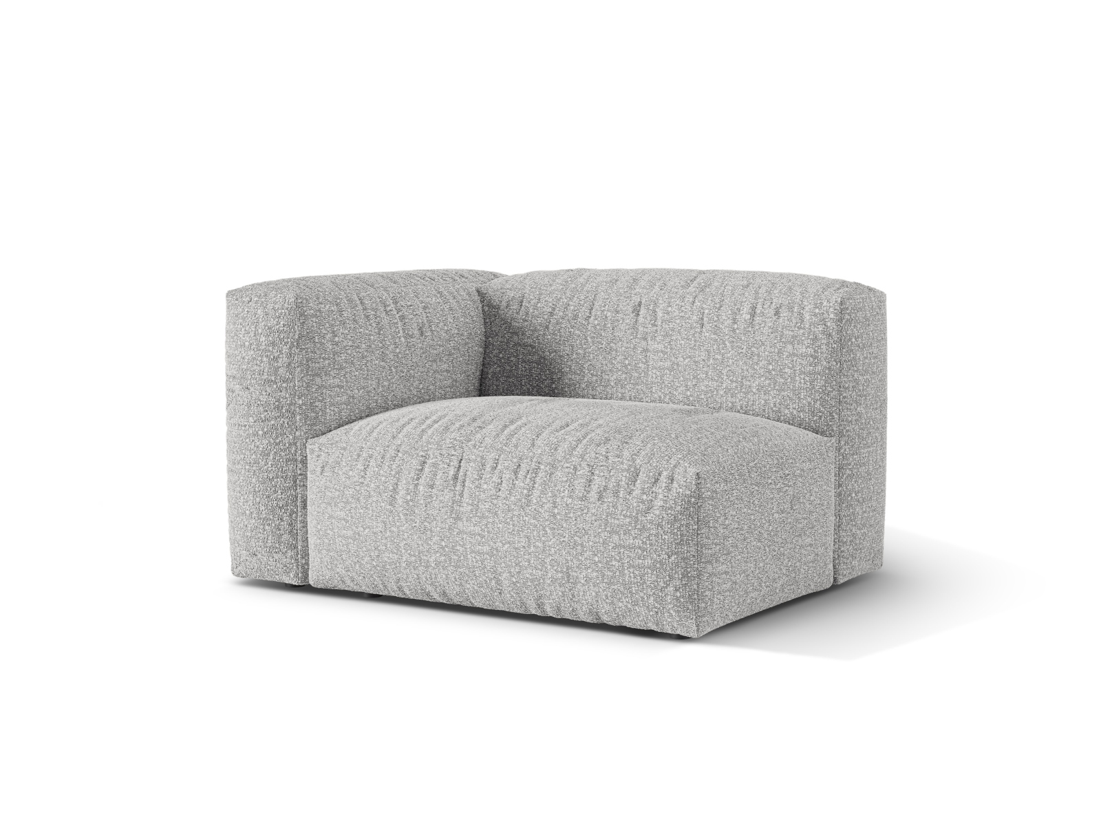 Left Wide Single Seat, "Martina", 1 Seat, 120x106x75