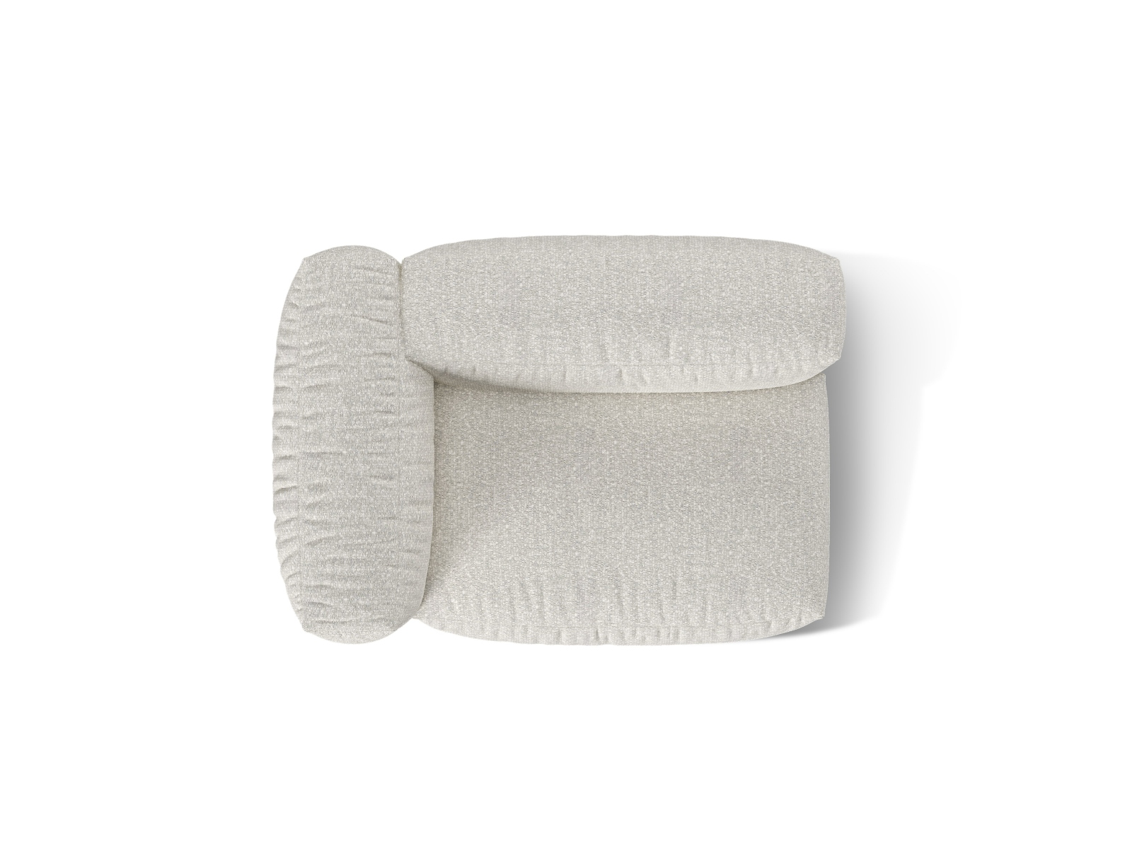 Left Wide Single Seat, "Martina", 1 Seat, 120x106x75