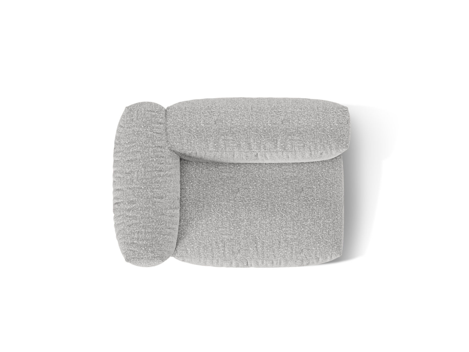 Left Wide Single Seat, "Martina", 1 Seat, 120x106x75