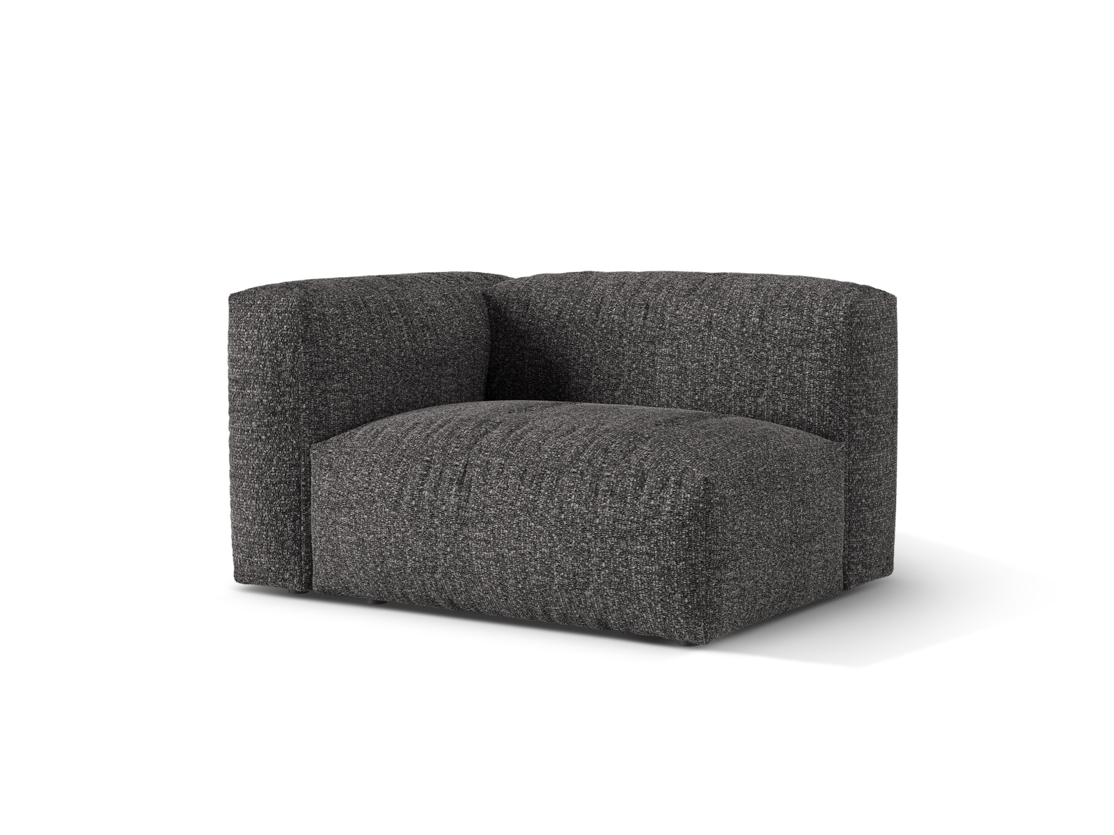Left Wide Single Seat, "Martina", 1 Seat, 120x106x75
