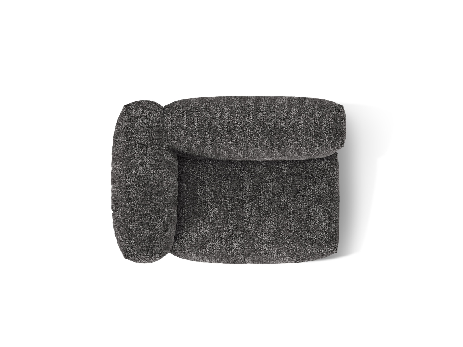 Left Wide Single Seat, "Martina", 1 Seat, 120x106x75