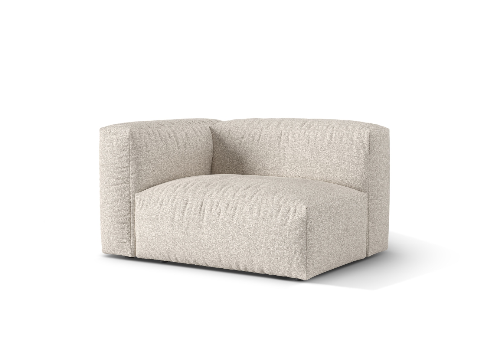 Left Wide Single Seat, "Martina", 1 Seat, 120x106x75