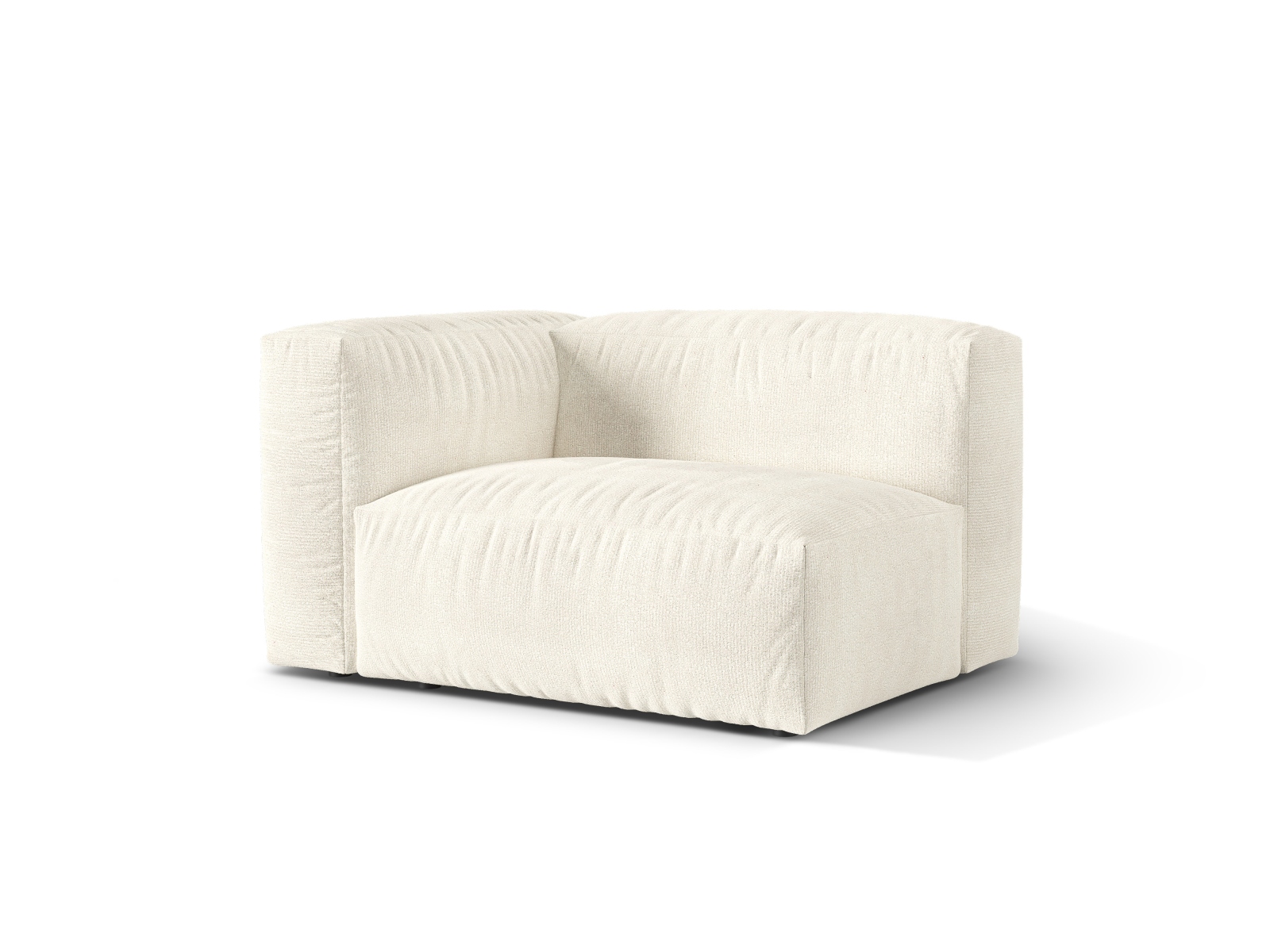 Left Wide Single Seat, "Martina", 1 Seat, 120x106x75